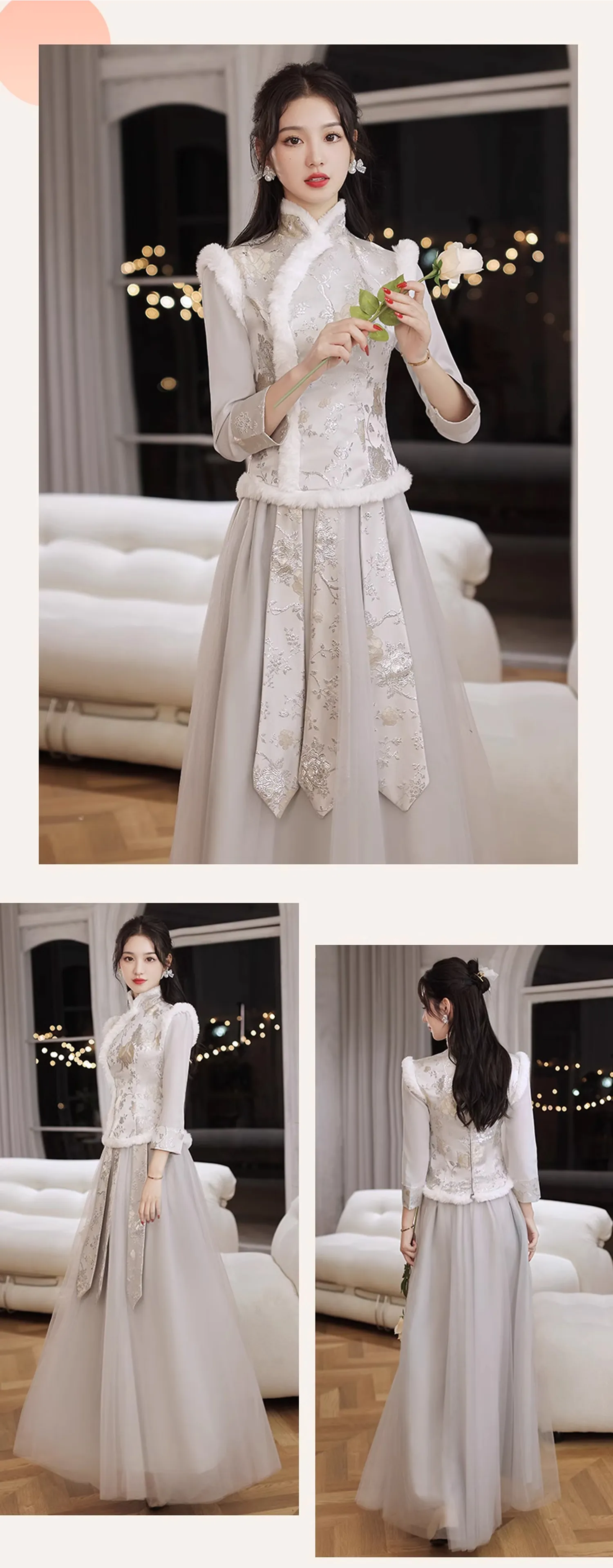 Chic-Chinese-Style-Long-Sleeve-Bride-Wedding-Party-Bridesmaid-Dress14