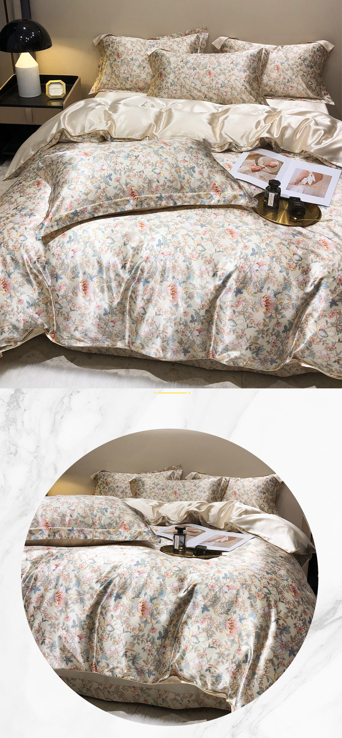 Cottagecore-Floral-Printed-Soft-Satin-Zipper-Closure-Duvet-Cover-Set