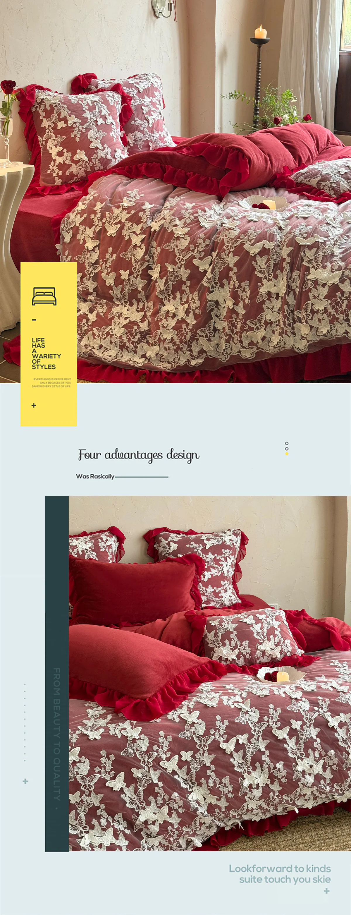 Cozy-3D-Butterfly-Embroidered-Ruffle-Edge-Milk-Velvet-Bedding-Set12