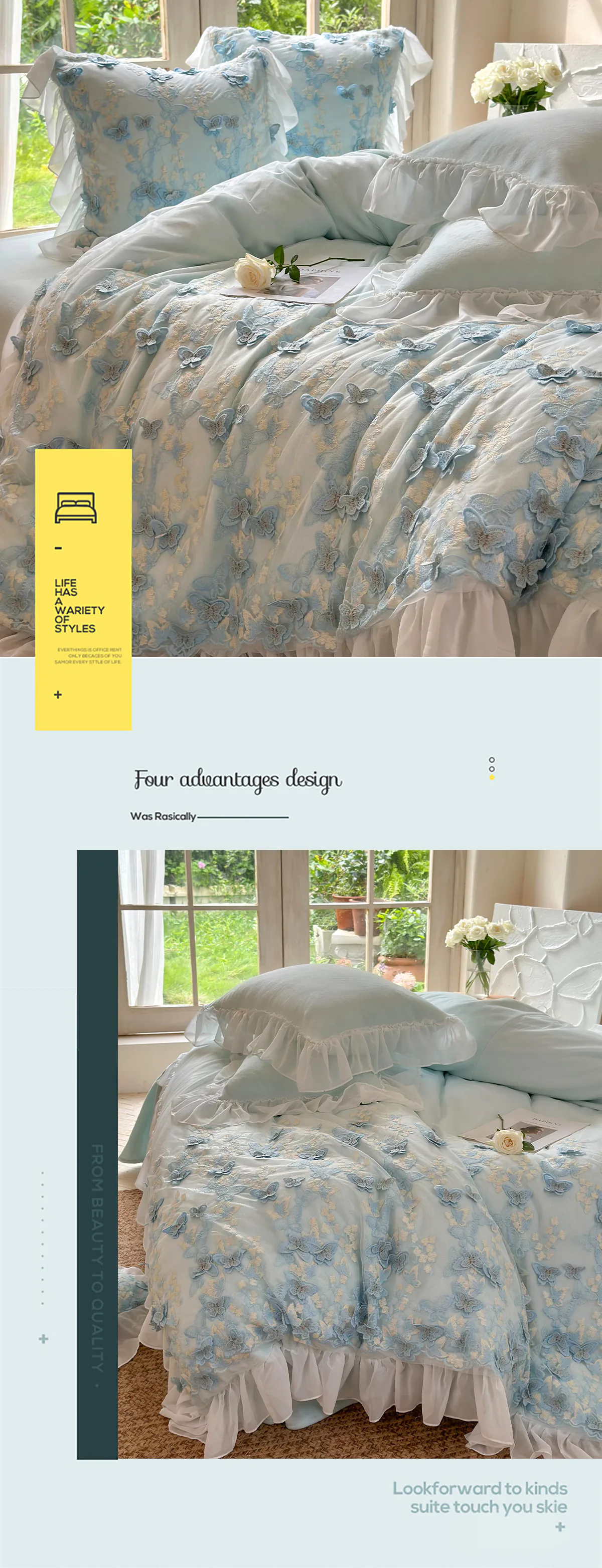 Cozy-3D-Butterfly-Embroidered-Ruffle-Edge-Milk-Velvet-Bedding-Set17