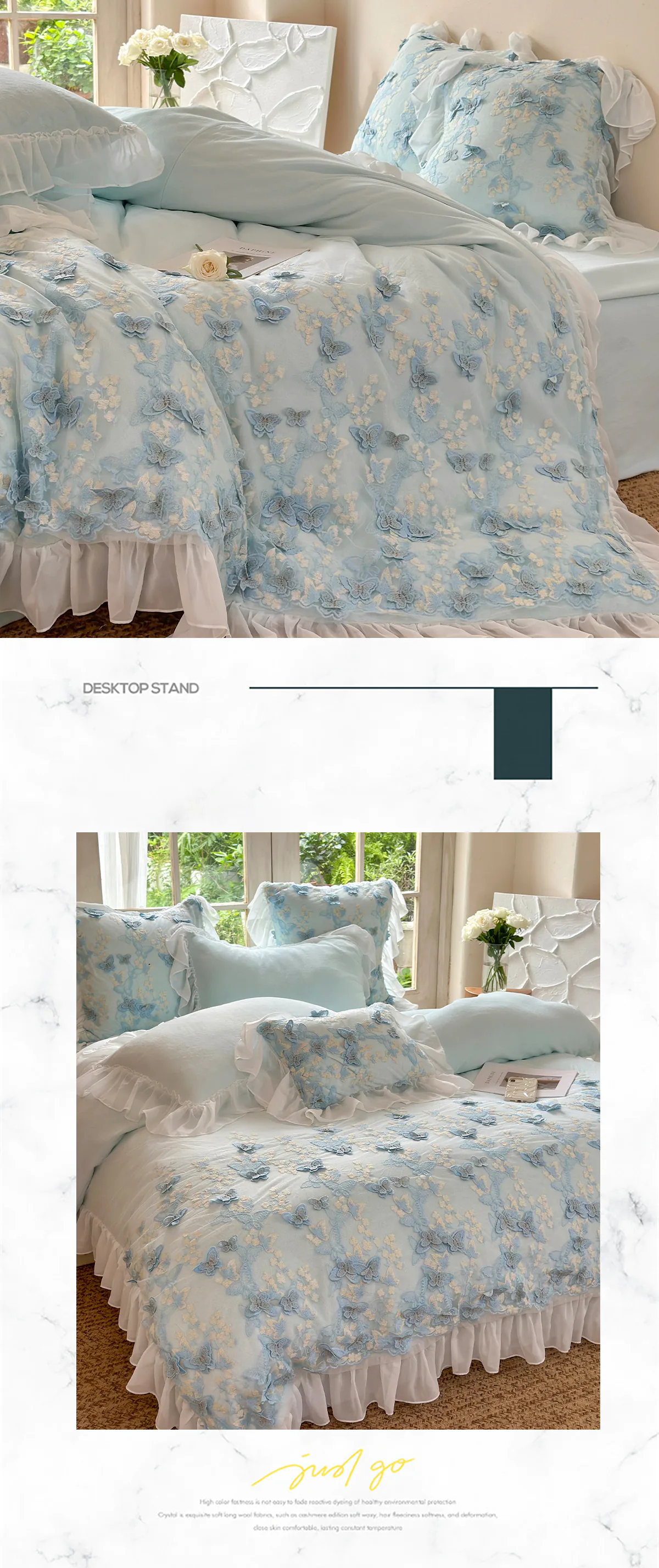 Cozy-3D-Butterfly-Embroidered-Ruffle-Edge-Milk-Velvet-Bedding-Set19