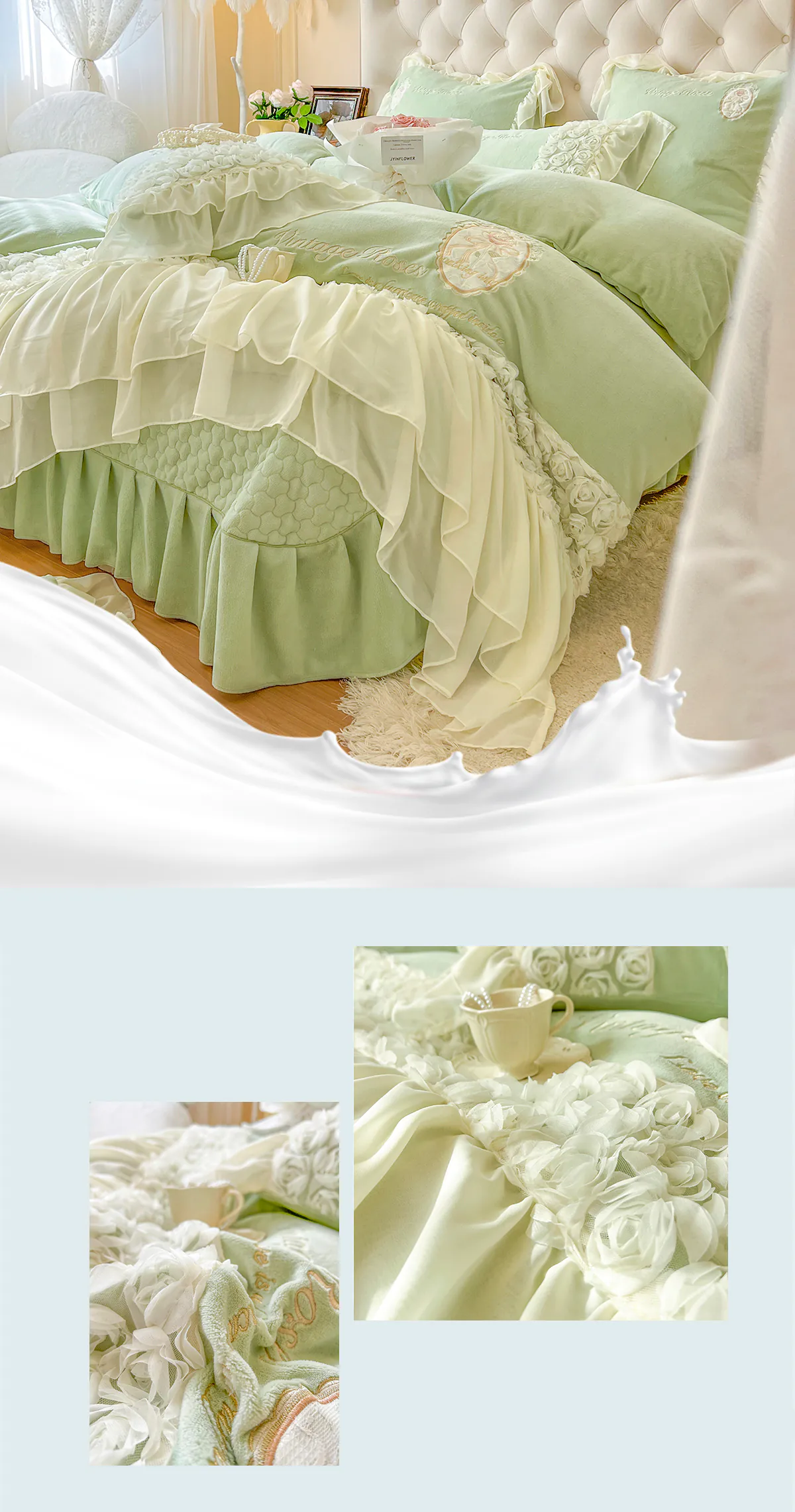 Cozy-Romantic-3D-Rose-Embroidery-Milk-Velvet-Bedding-4-Pcs-Set13