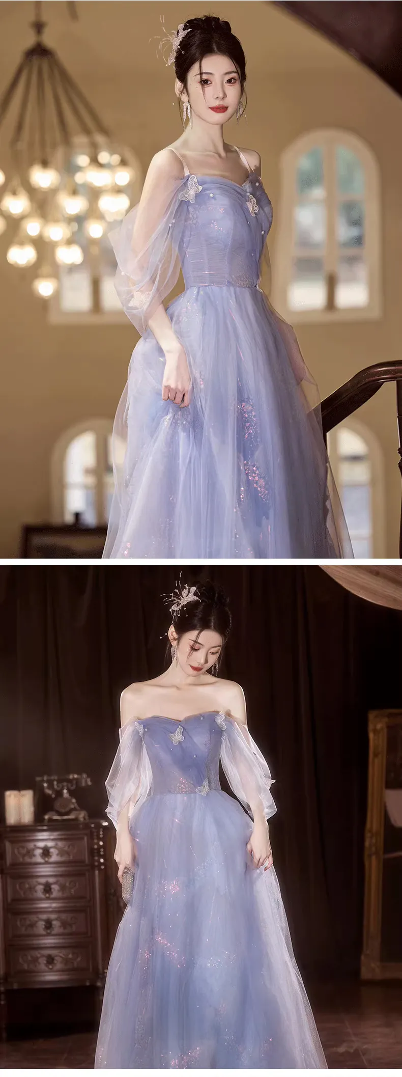 Dreamy-Blue-Off-Shoulder-Butterfly-Tulle-Evening-Party-Gown-with-Sheer-Sleeves15