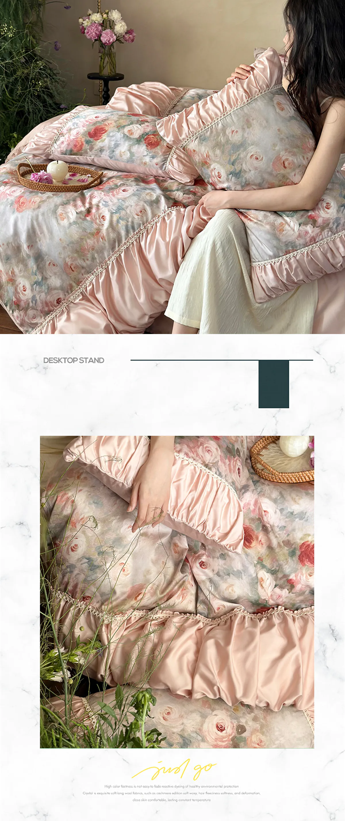 Elegant-120s-Long-Staple-Cotton-Oil-Painting-Ruffle-Bedding-4-Pcs-Set18