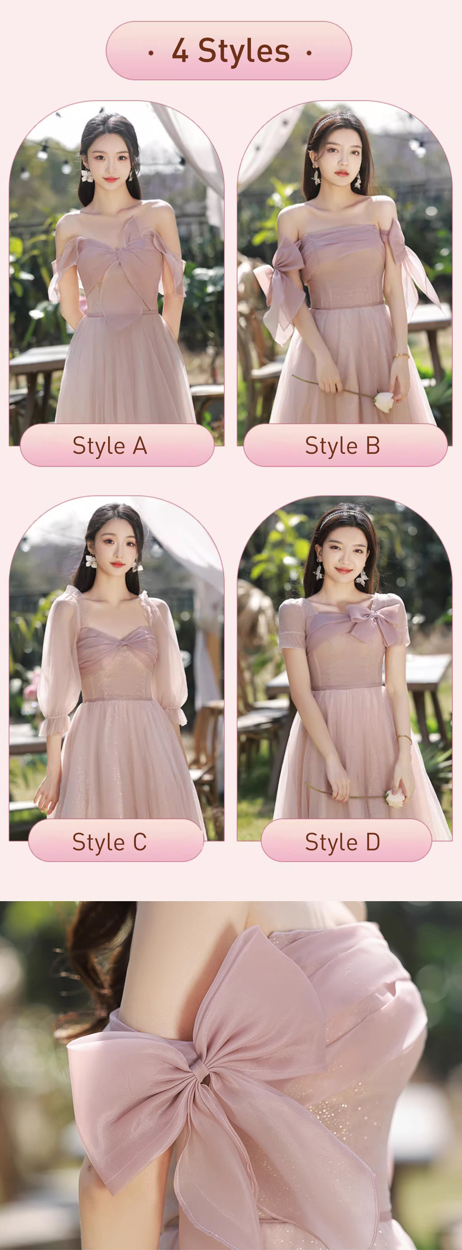 Elegant-Pink-Tulle-Slim-Fit-Bridesmaid-Wedding-Guest-Party-Maxi-Dress12
