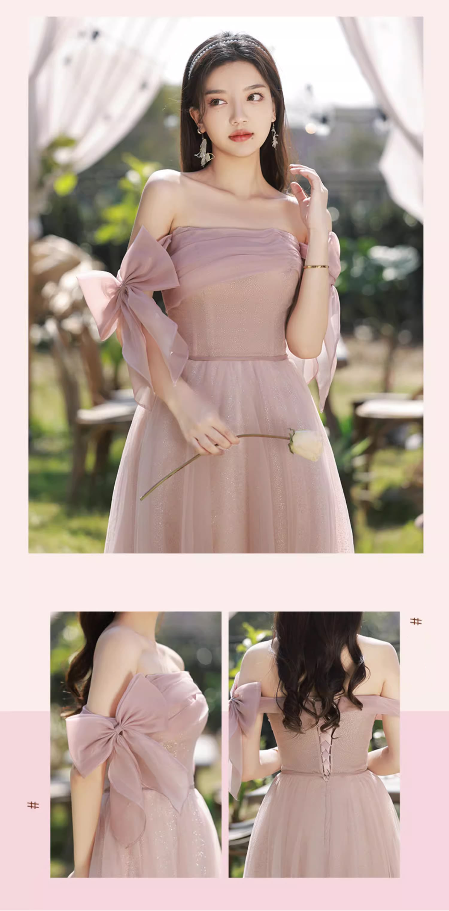 Elegant-Pink-Tulle-Slim-Fit-Bridesmaid-Wedding-Guest-Party-Maxi-Dress22