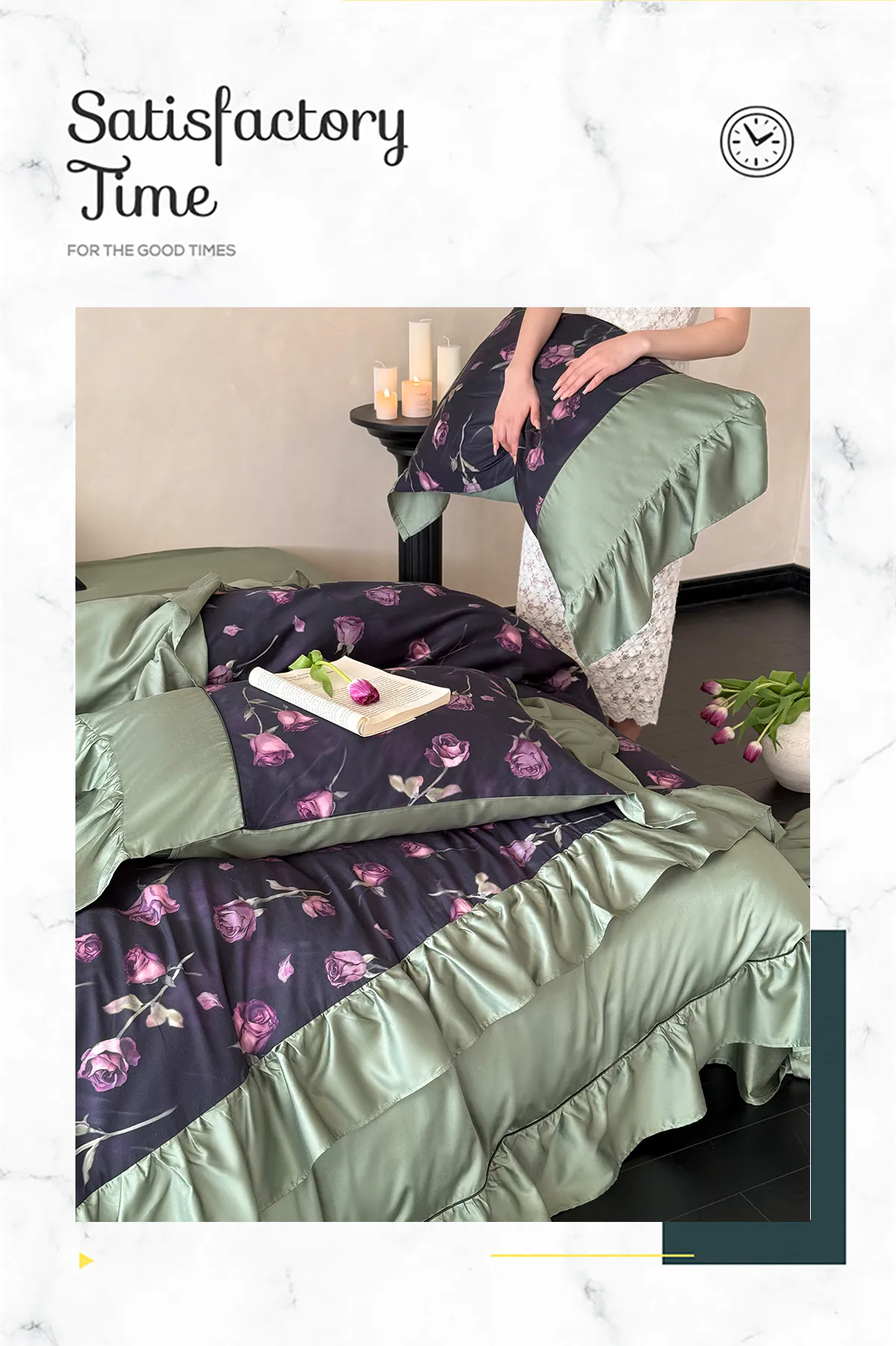 French-Vintage-Style-Rose-Floral-Print-50s-Long-Staple-Cotton-Bedding-Set08