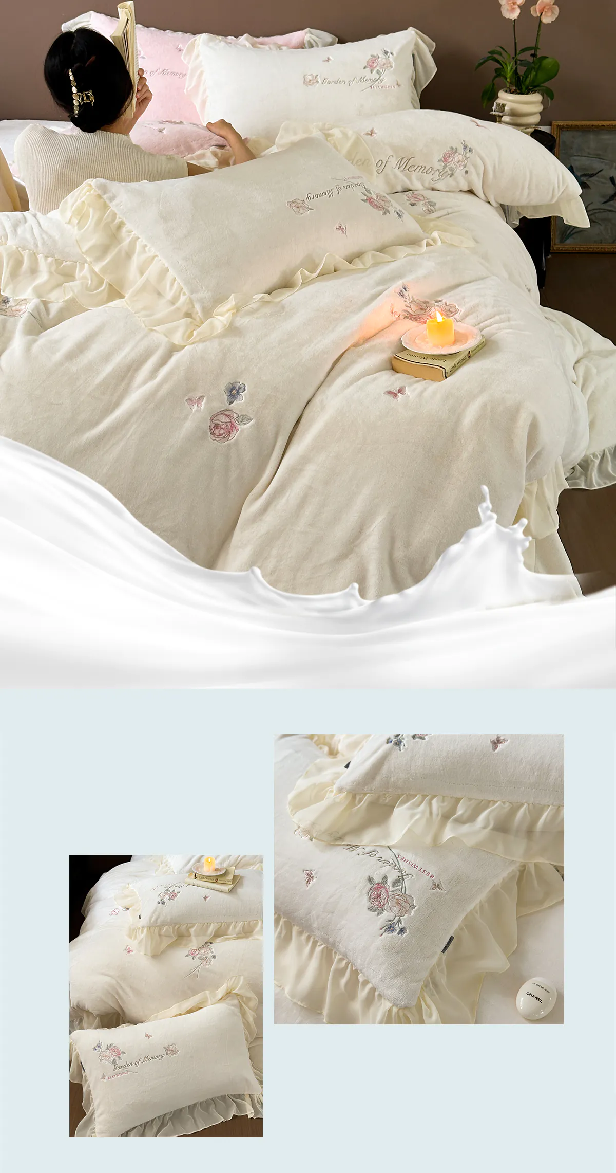 Luxury-Soft-260g-Matte-Milk-Fiber-Warm-Bed-Sheet-Quilt-Covers-Set12