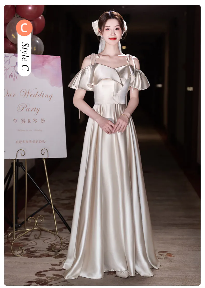 Minimalist-Champagne-Satin-Maid-of-Honor-Bridal-Party-Evening-Dress19