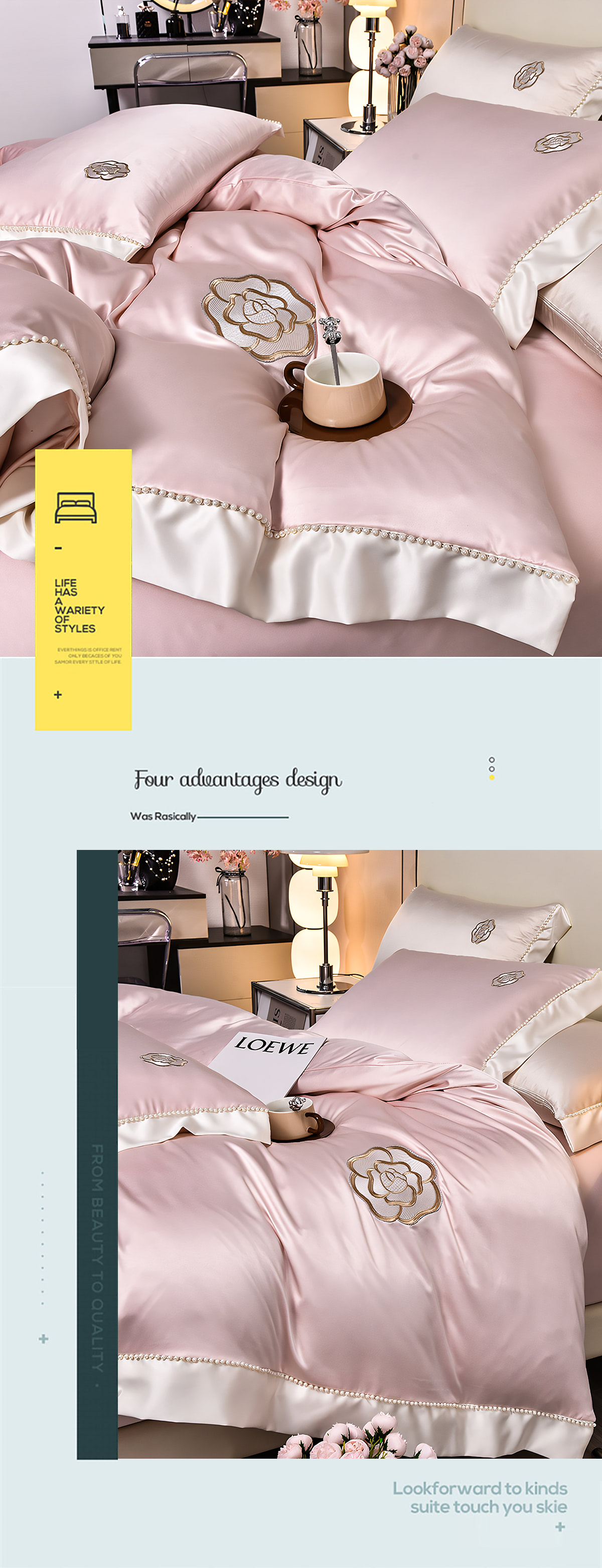 Modern-100S-All-Season-Soft-Bedding-Sets-with-Flat-Sheet-Pillowcases11