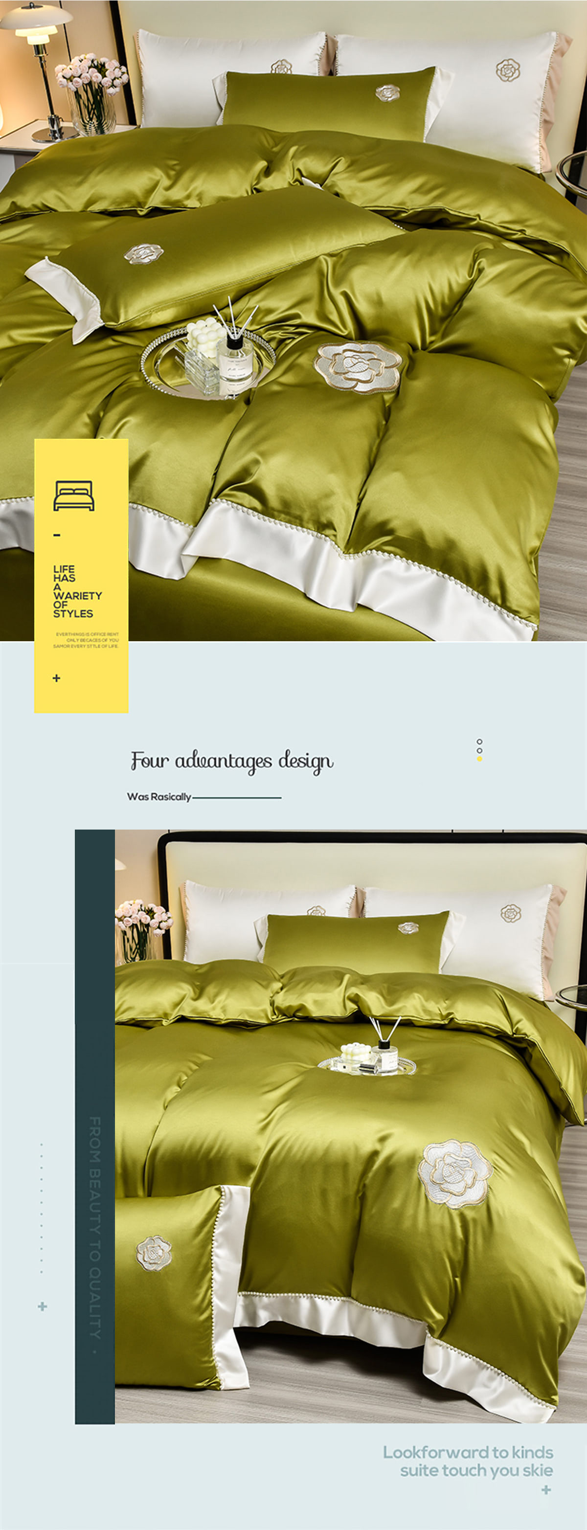 Modern-Minimalist-Solid-Color-100S-Satin-Bedding-4-Pcs-Sets11