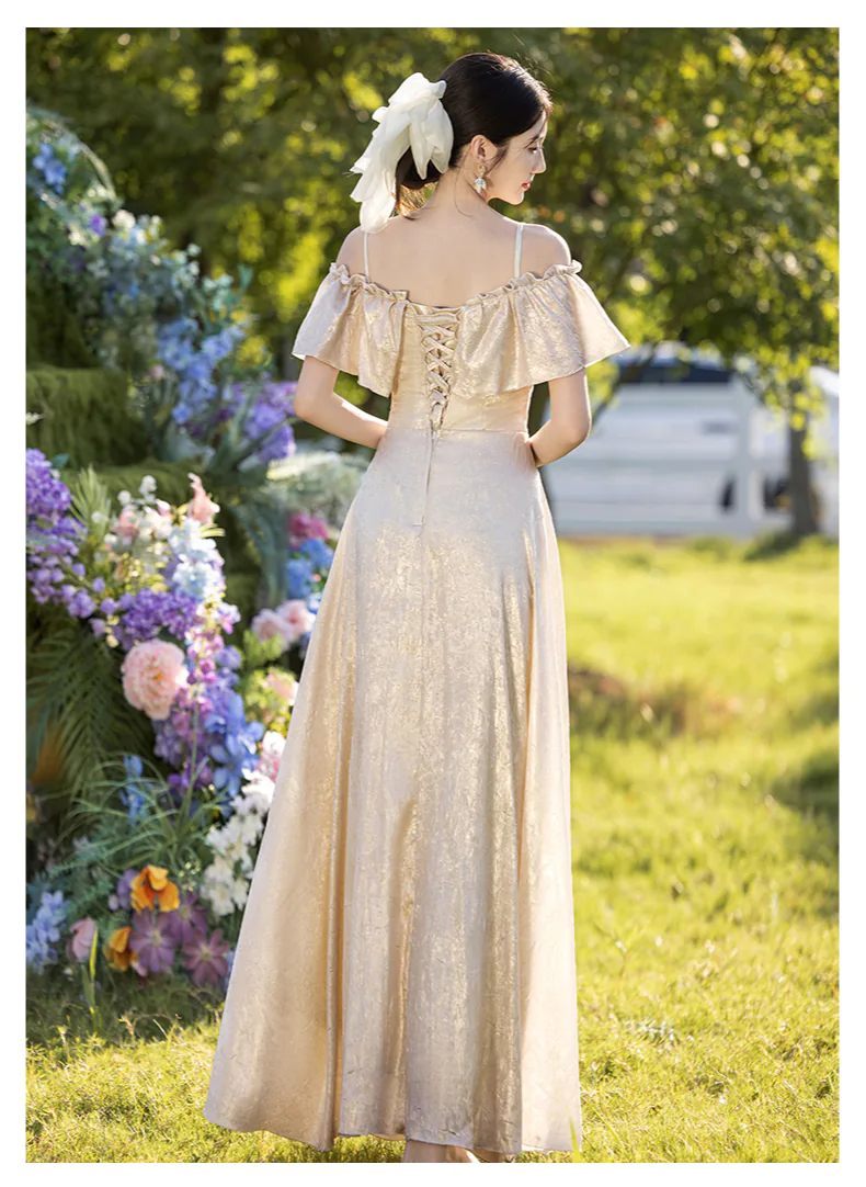 Modest-Mismatched-Champagne-Beach-Hotel-Wedding-Guest-Bridesmaid-Long-Dress21