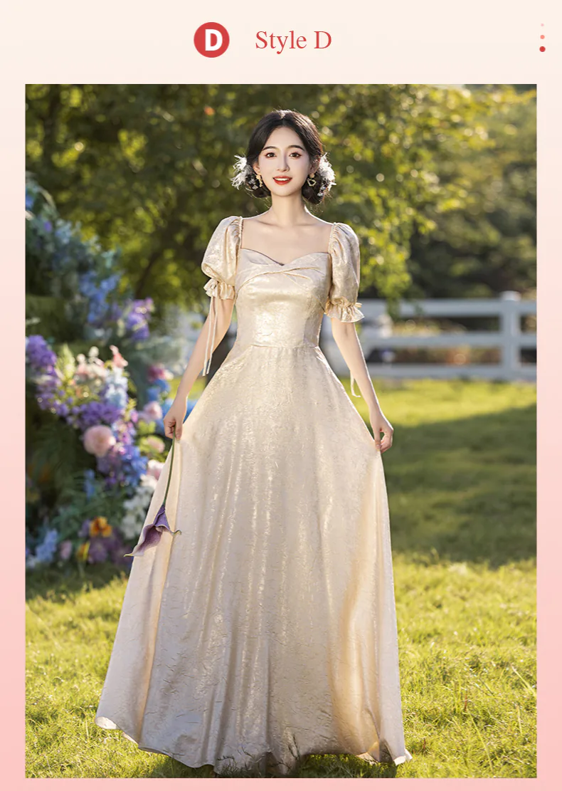 Modest-Mismatched-Champagne-Beach-Hotel-Wedding-Guest-Bridesmaid-Long-Dress22