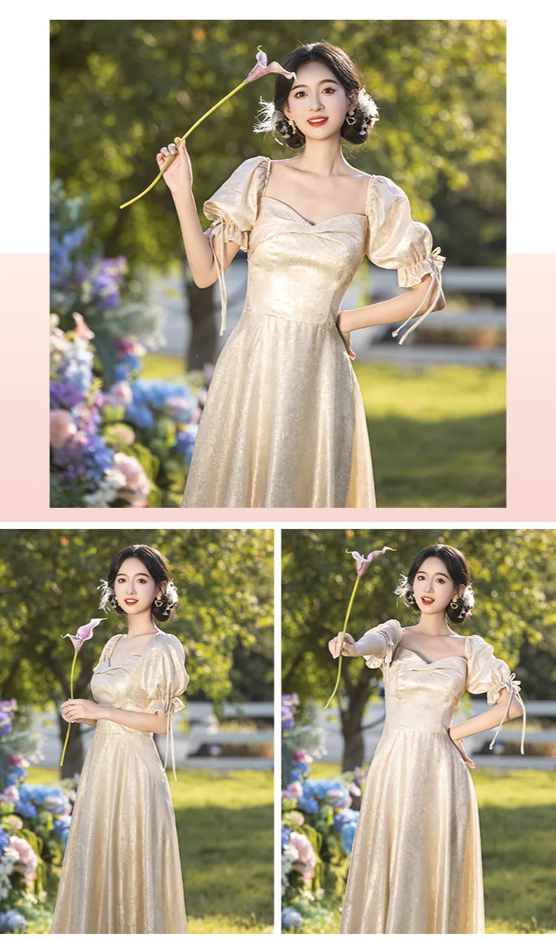 Modest-Mismatched-Champagne-Beach-Hotel-Wedding-Guest-Bridesmaid-Long-Dress23
