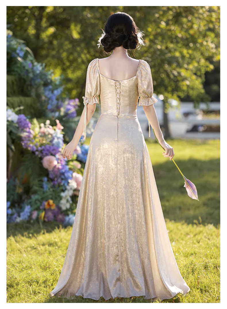Modest-Mismatched-Champagne-Beach-Hotel-Wedding-Guest-Bridesmaid-Long-Dress24