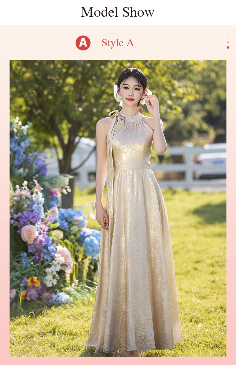 Modest-Mismatched-Champagne-Beach-Hotel-Wedding-Guest-Bridesmaid-Long-Dress29