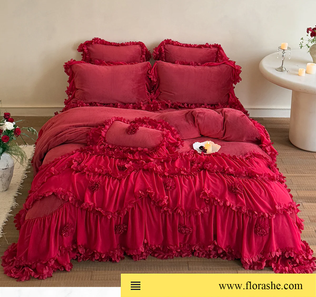 Princess-Couture-Style-Milk-Velvet-Tiered-Ruffle-Baroque-Bedding-Set10