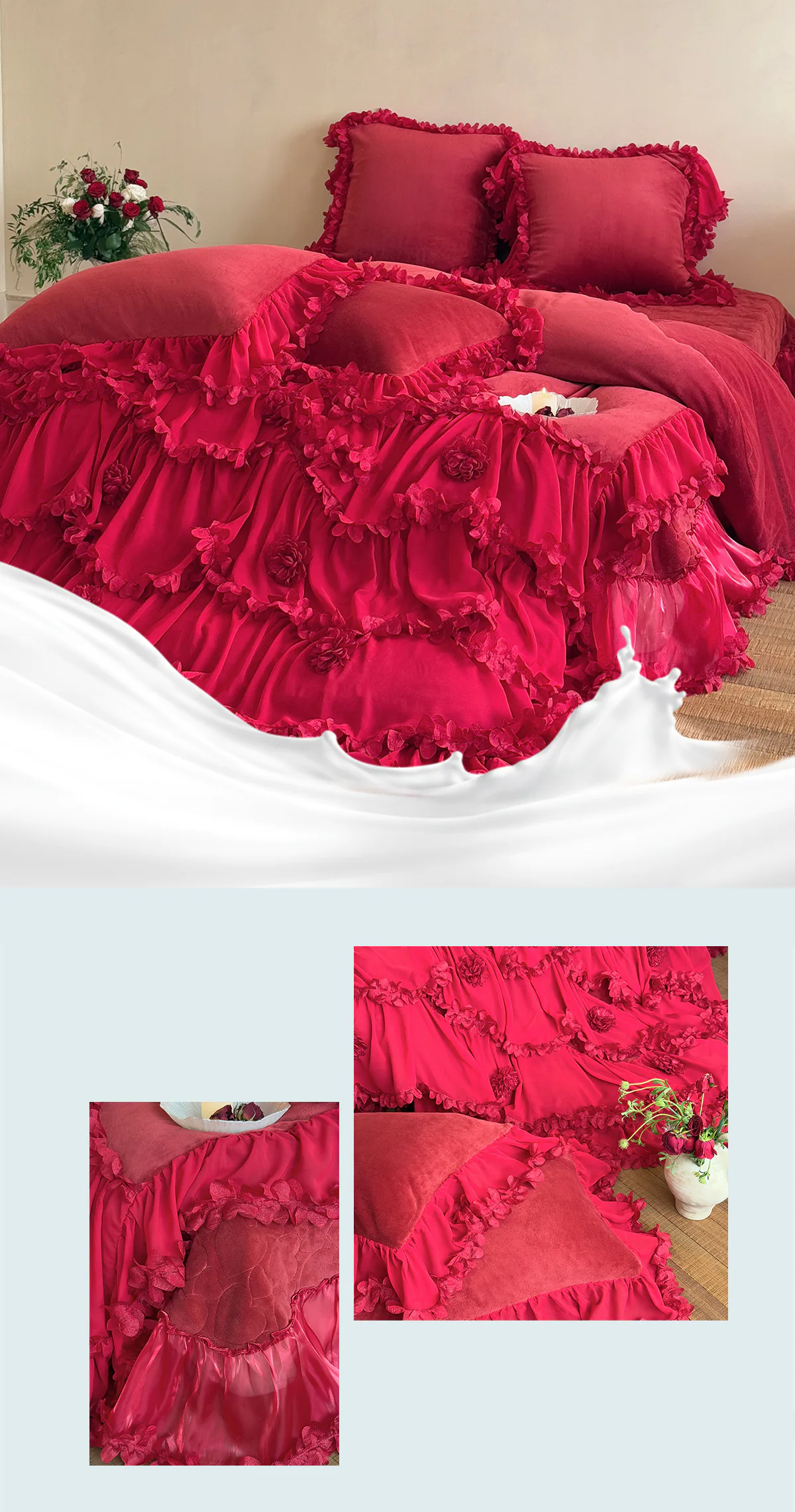 Princess-Couture-Style-Milk-Velvet-Tiered-Ruffle-Baroque-Bedding-Set13