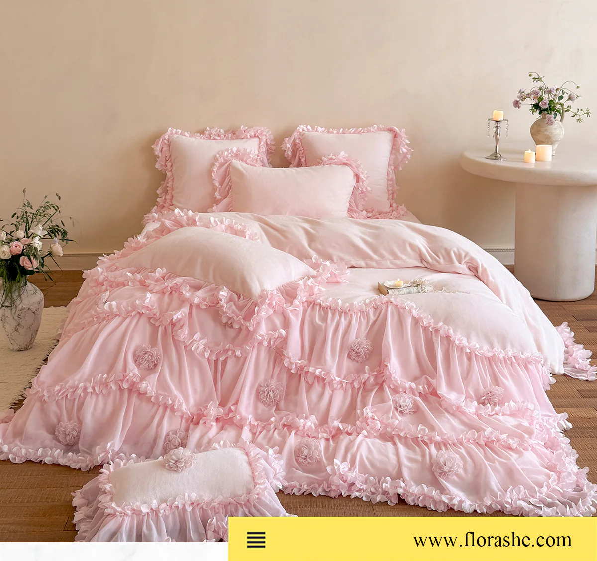 Princess-Couture-Style-Milk-Velvet-Tiered-Ruffle-Baroque-Bedding-Set20