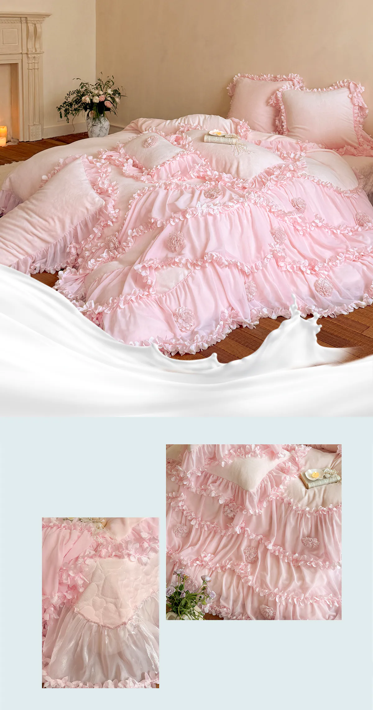 Princess-Couture-Style-Milk-Velvet-Tiered-Ruffle-Baroque-Bedding-Set23