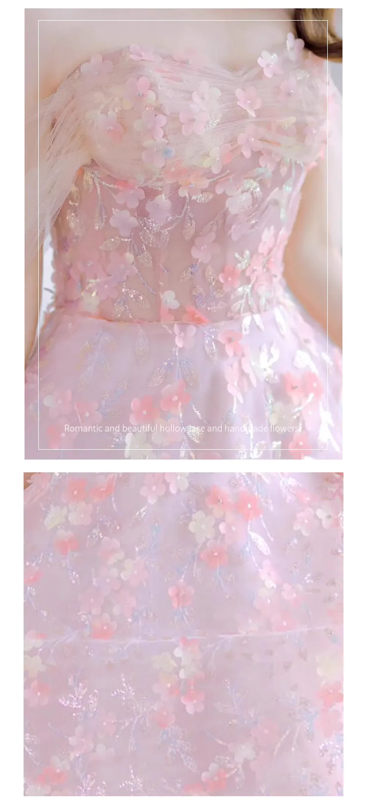 Romantic-Pastel-Pink-Off-Shoulder-3D-Flowers-Sparkle-Evening-Party-Dress08