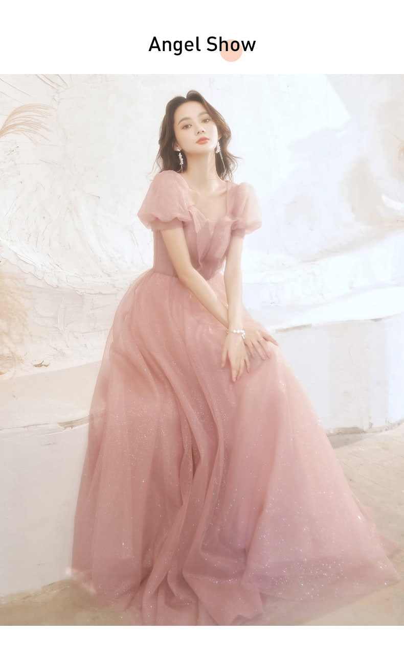 Romantic-Pink-Tulle-Short-Sleeve-Party-Ball-Gown-Formal-Long-Dress10.jpg