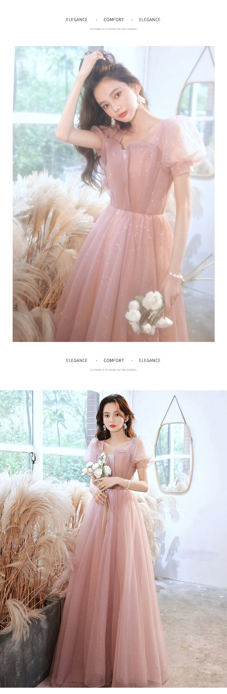 Romantic-Pink-Tulle-Short-Sleeve-Party-Ball-Gown-Formal-Long-Dress13.jpg