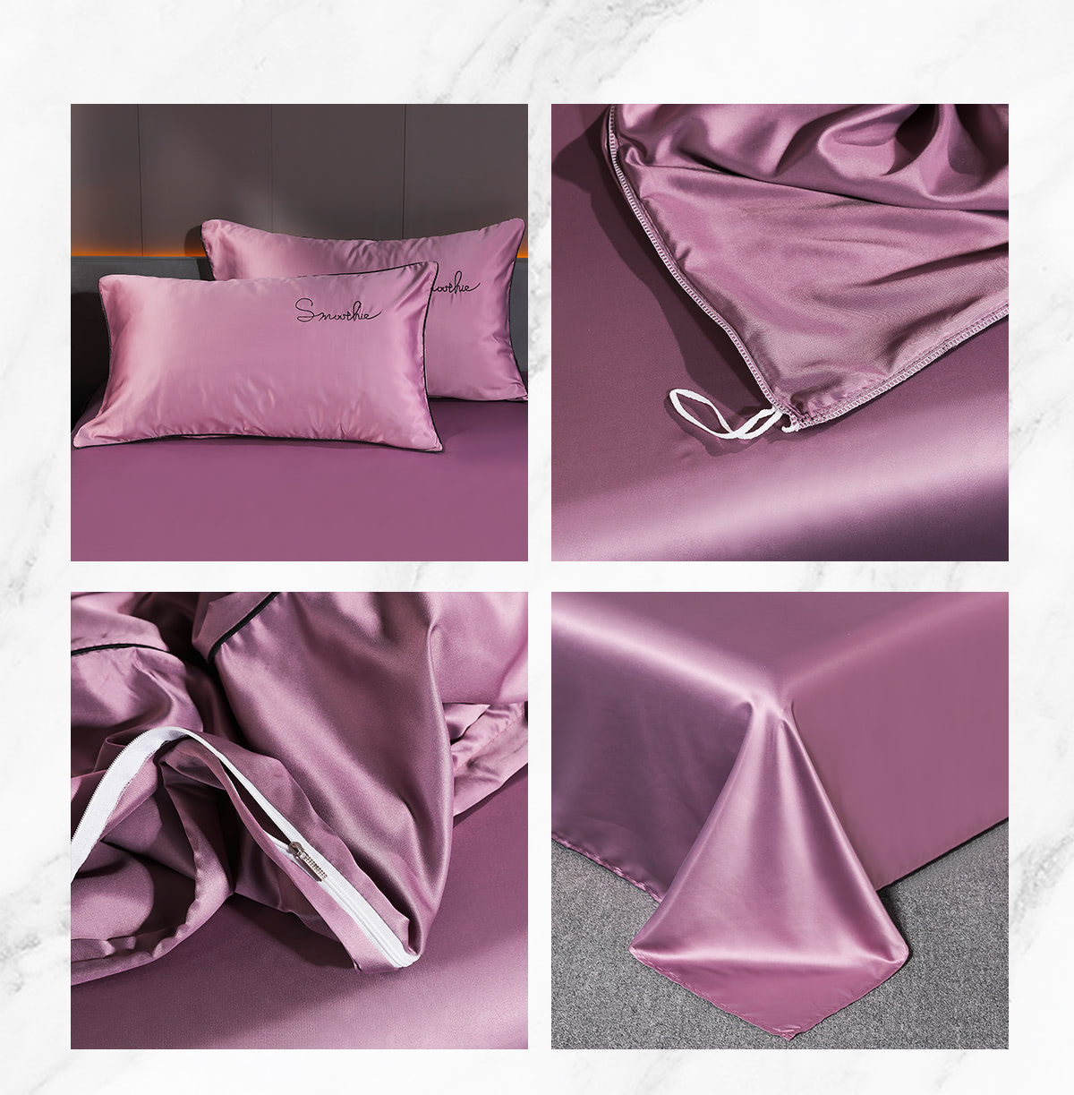 Sexy-Solid-Color-Silky-Satin-Duvet-Cover-Bedding-Set-4-Pcs22