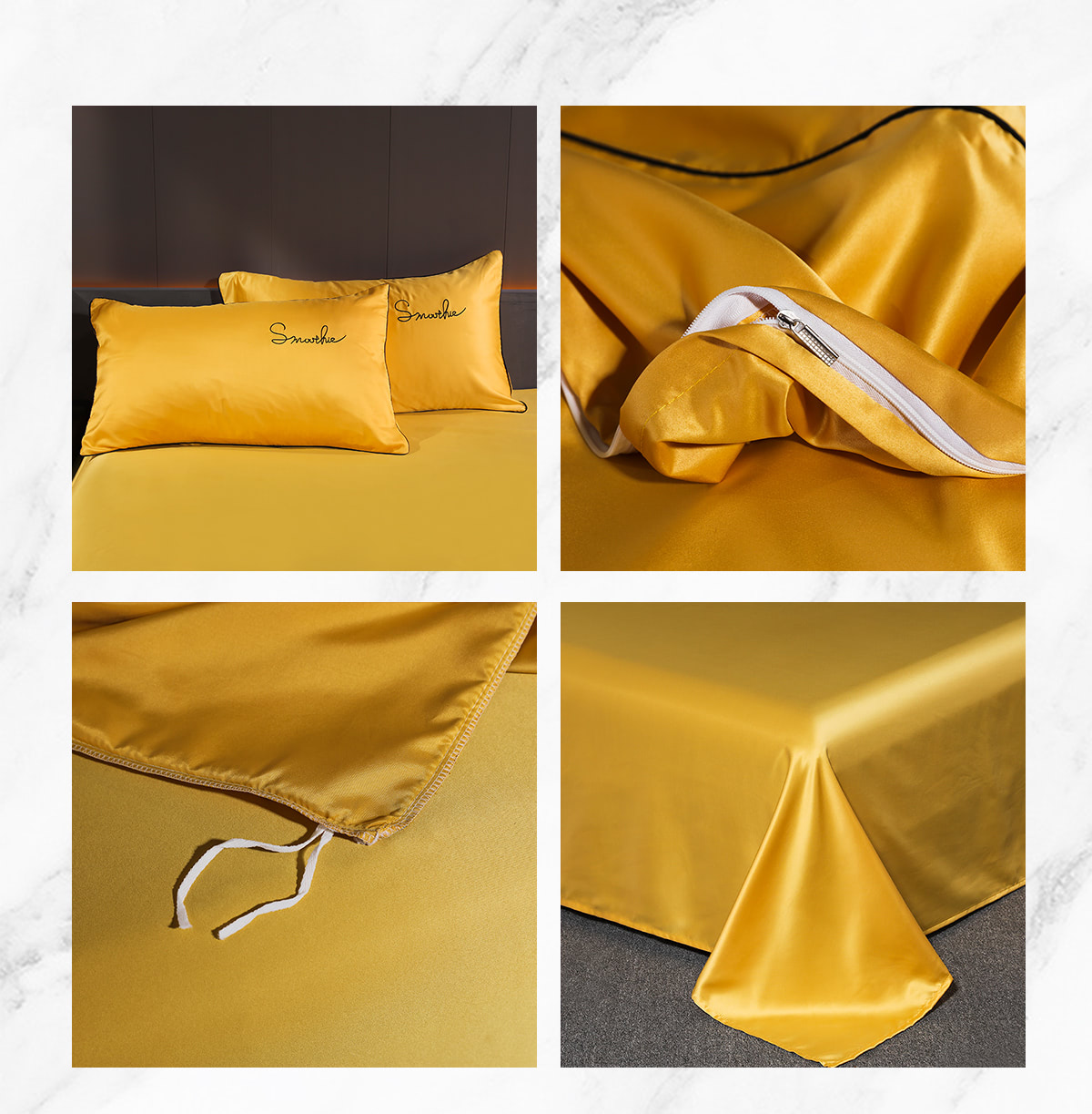 Sexy-Solid-Color-Silky-Satin-Duvet-Cover-Bedding-Set-4-Pcs28
