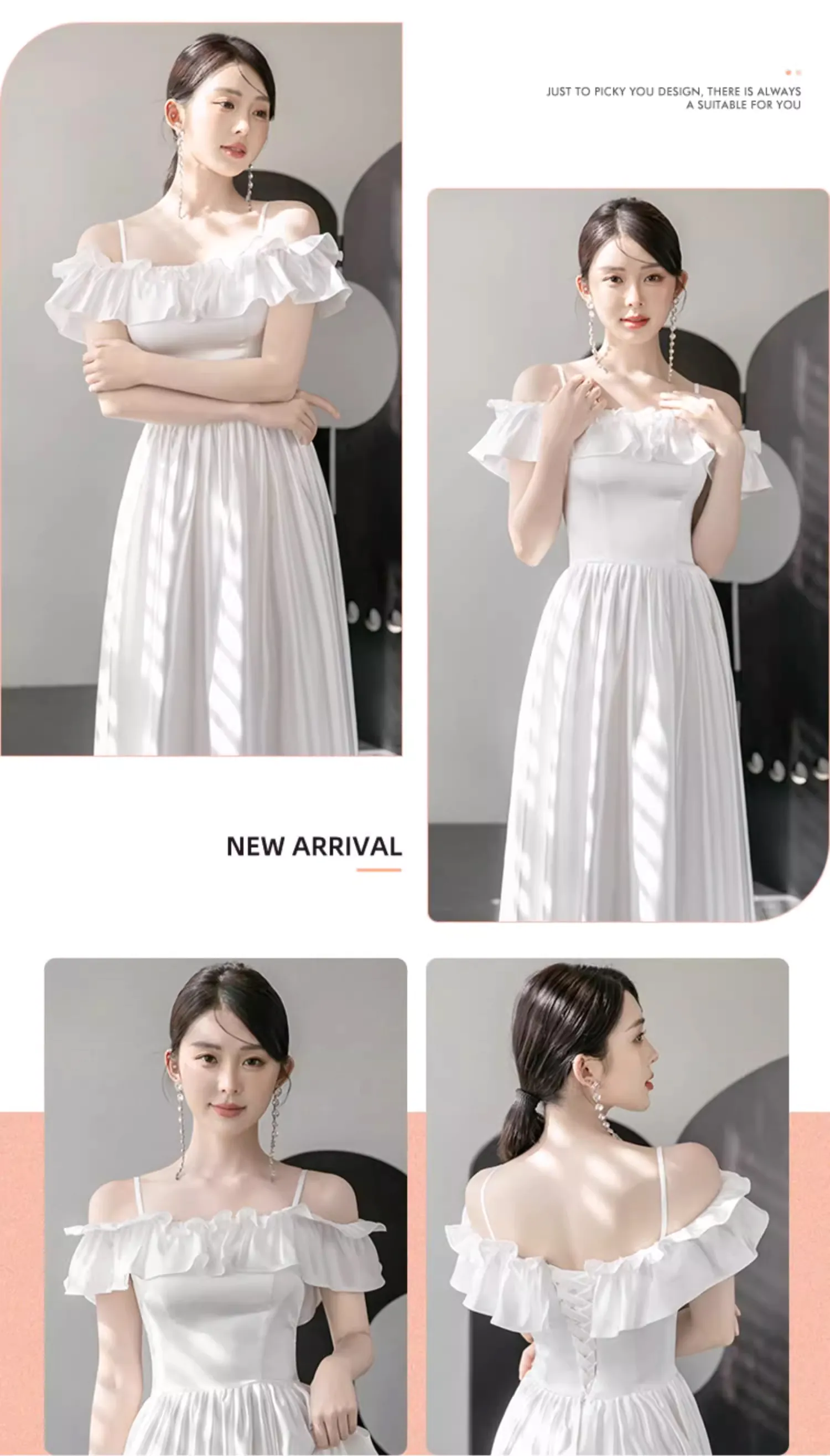 Simple-White-Satin-Formal-Bridesmaid-Wedding-Party-Dress-Evening-Gown24