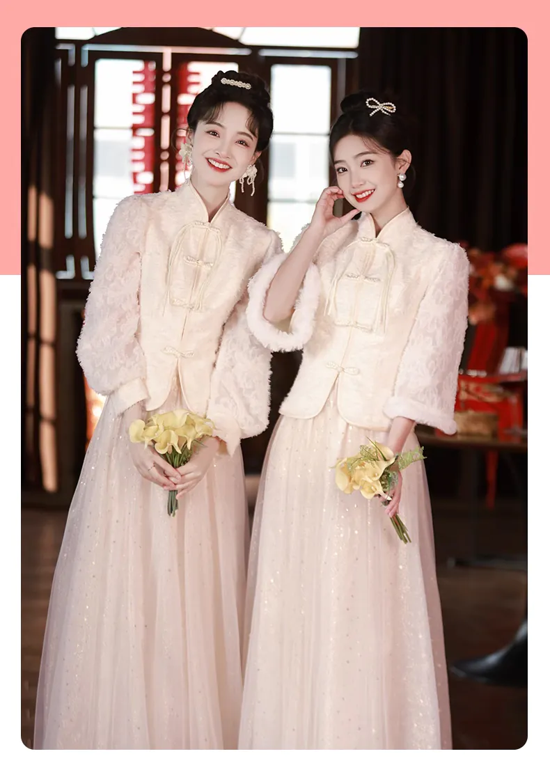Sweet-Chinese-Style-Long-Sleeve-Warm-Champagne-Bridesmaid-Dress08