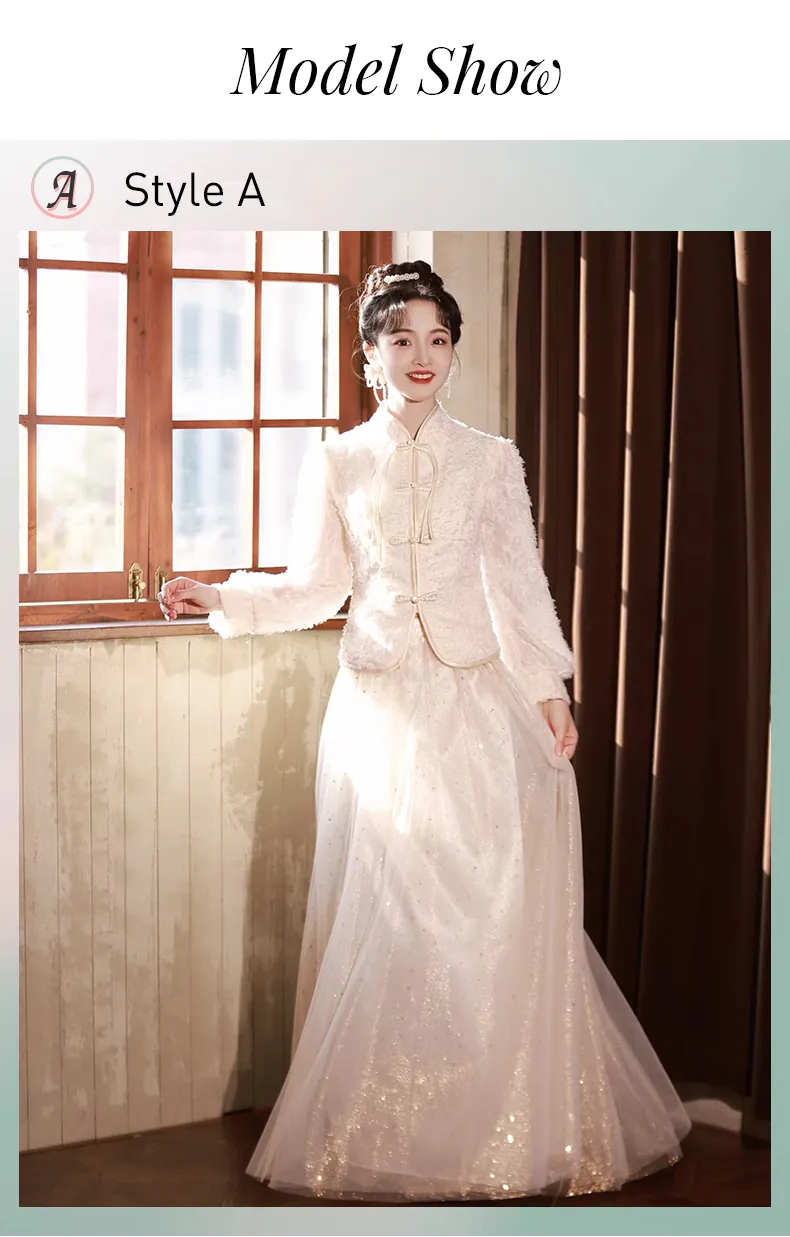 Sweet-Chinese-Style-Long-Sleeve-Warm-Champagne-Bridesmaid-Dress12