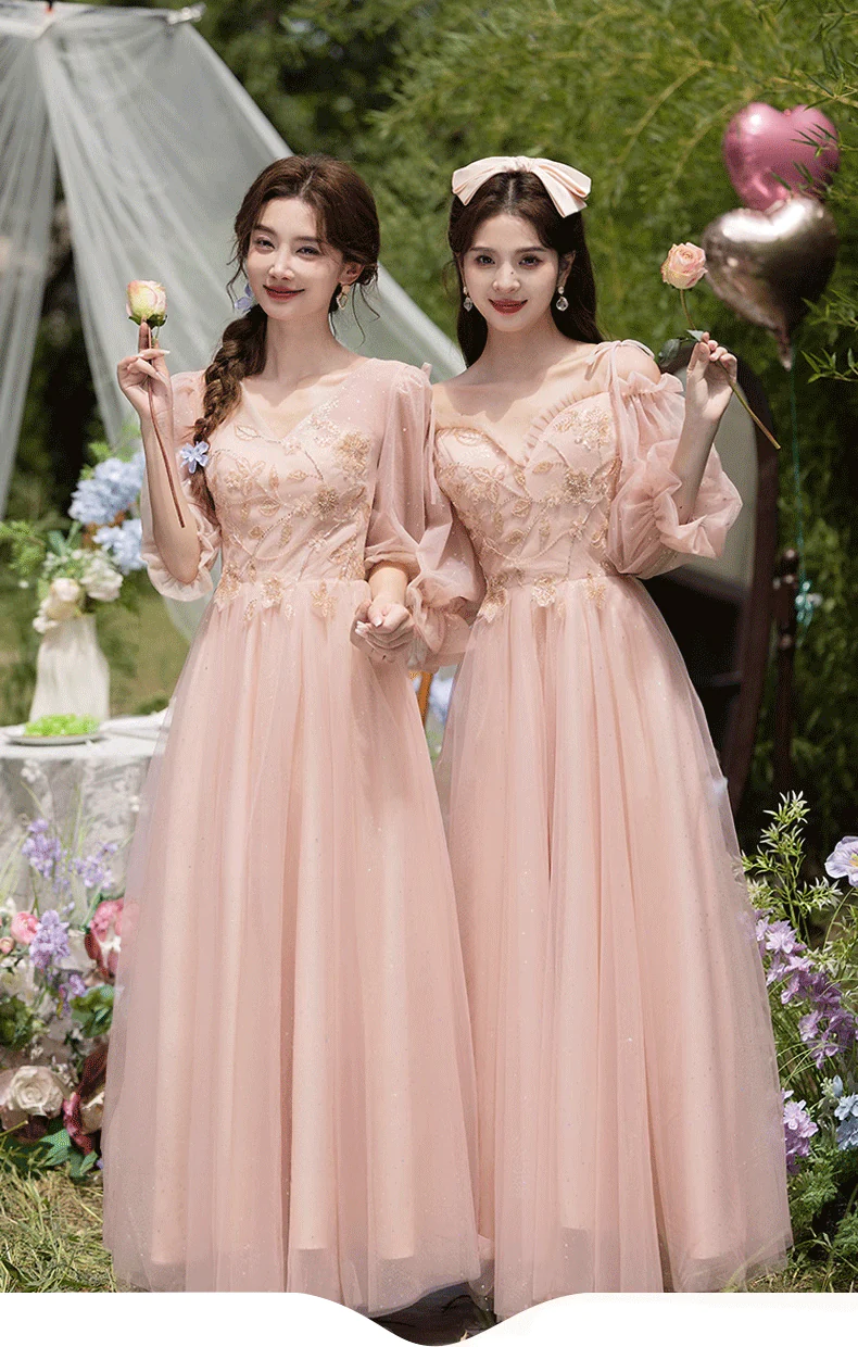 Sweet-Pink-Embroidery-Bridesmaid-Dress-Graduation-Birthday-Party-Gown11