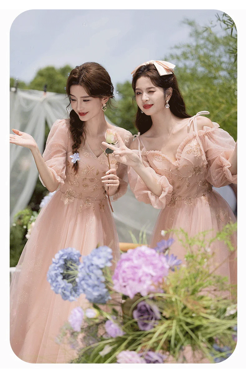 Sweet-Pink-Embroidery-Bridesmaid-Dress-Graduation-Birthday-Party-Gown12