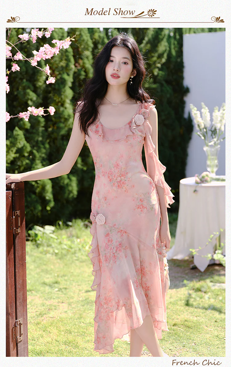 Sweet-Pink-Floral-Print-Asymmetrical-Irregular-Hem-Chiffon-Summer-Dress10