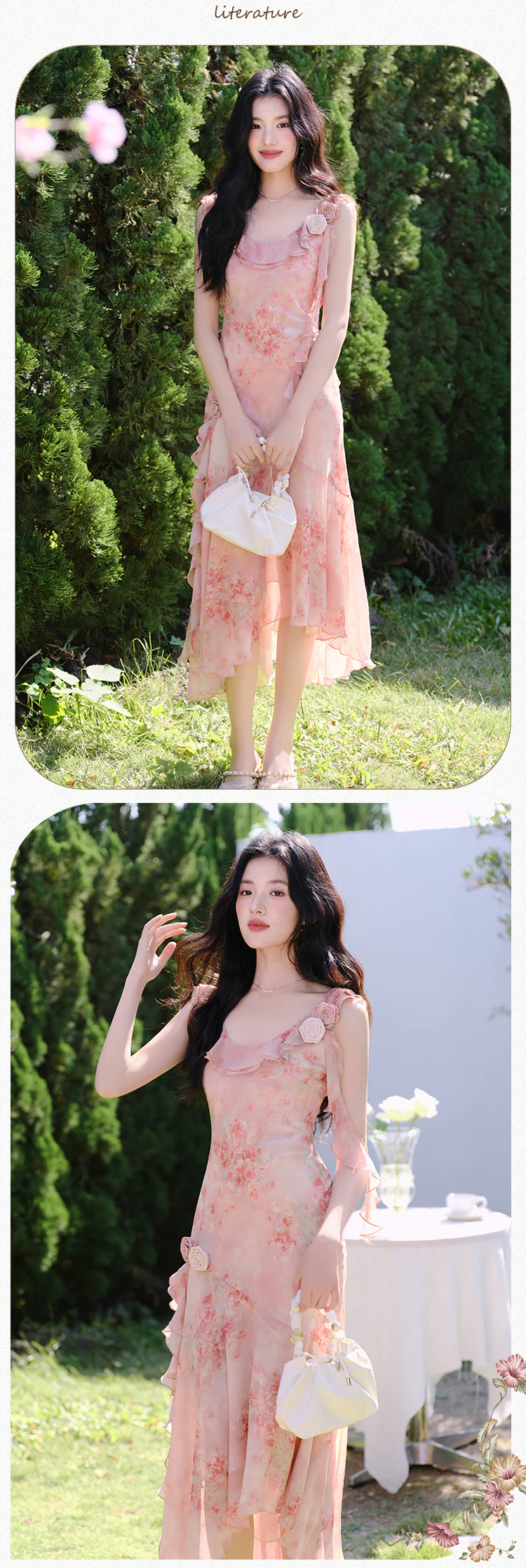 Sweet-Pink-Floral-Print-Asymmetrical-Irregular-Hem-Chiffon-Summer-Dress15