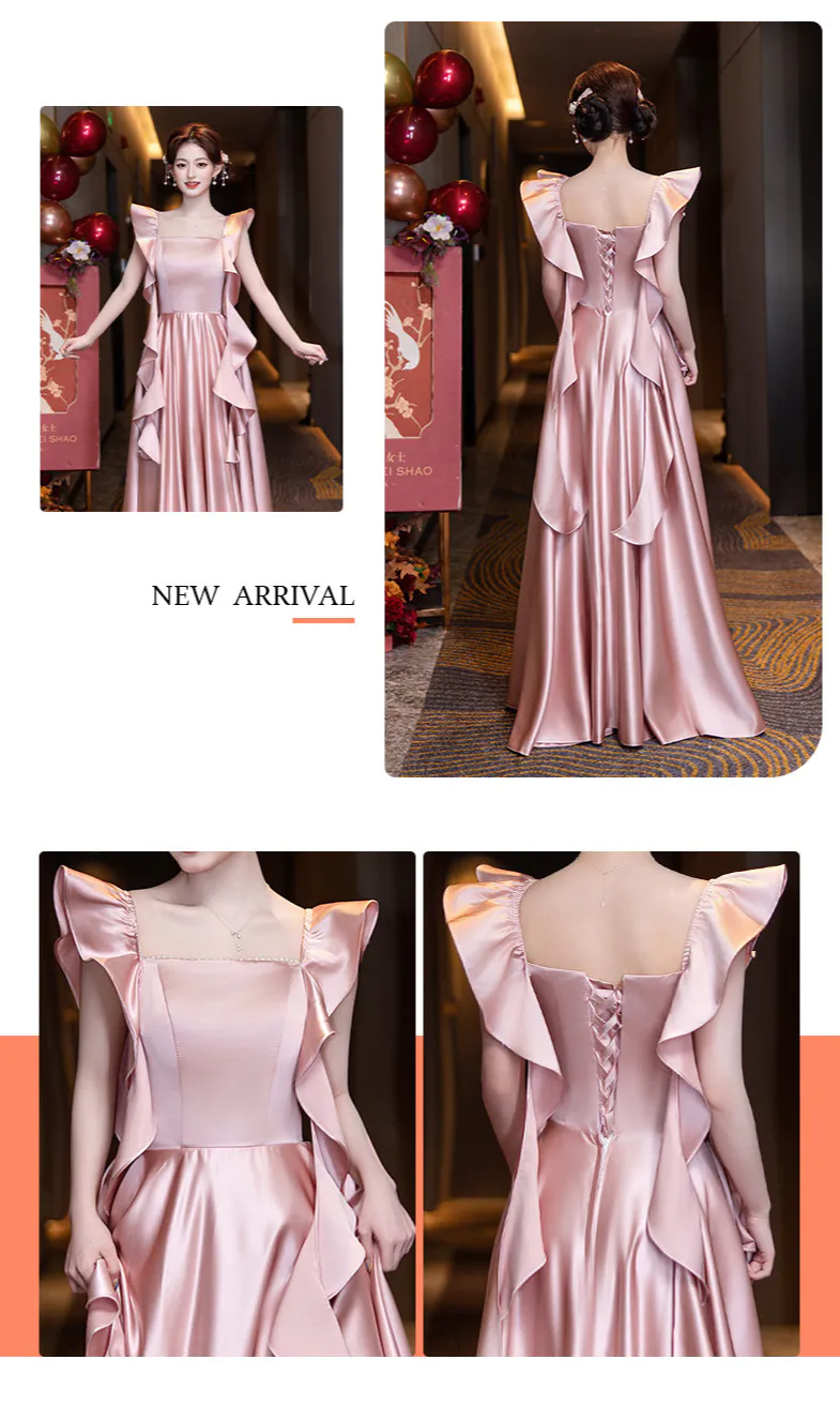 Sweet-Pink-Satin-Long-Wedding-Guest-Quinceanera-Evening-Bridesmaid-Dress15