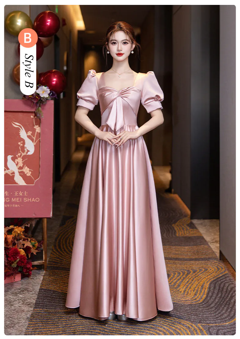 Sweet-Pink-Satin-Long-Wedding-Guest-Quinceanera-Evening-Bridesmaid-Dress16