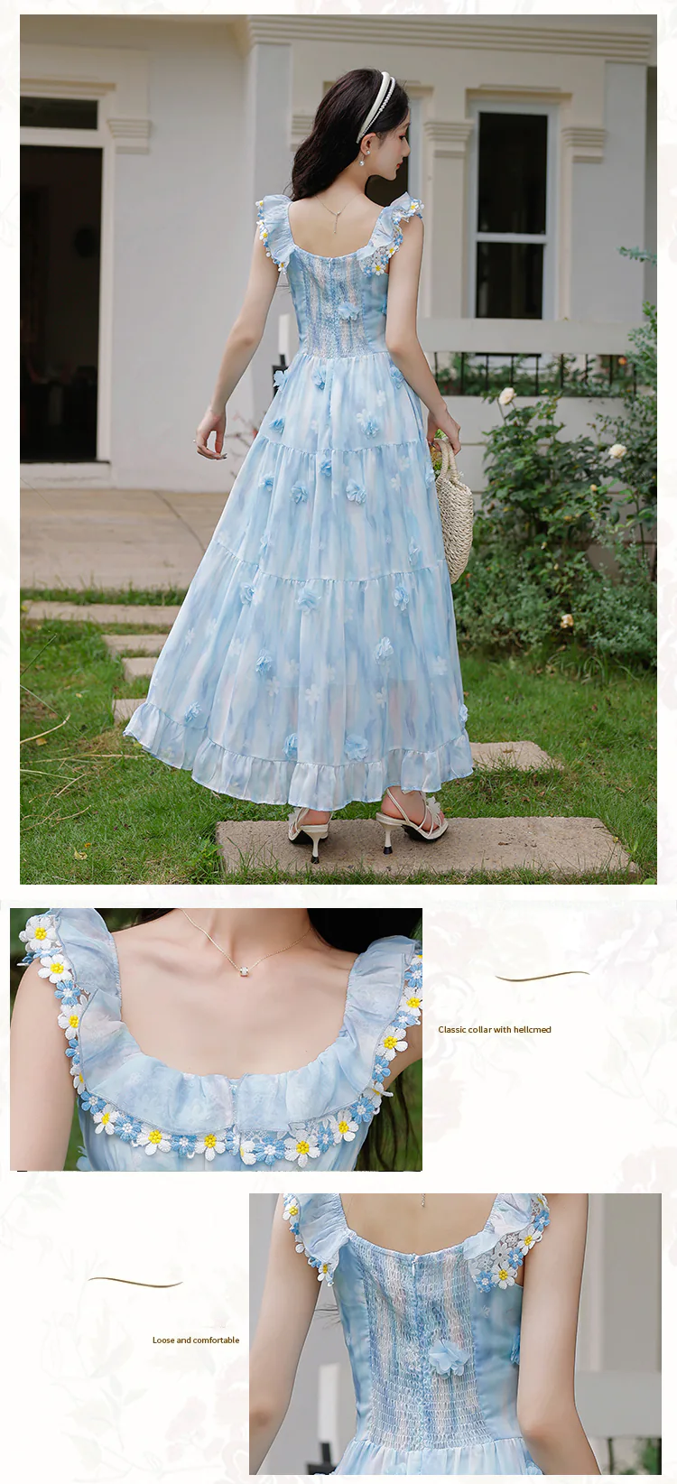 Sweet-Square-Neck-Floral-Embroidery-Blue-Chiffon-Summer-Casual-Dress08