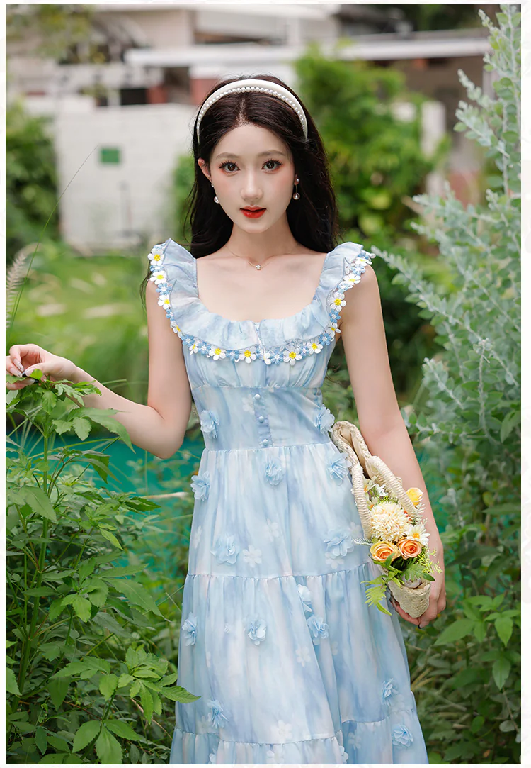 Sweet-Square-Neck-Floral-Embroidery-Blue-Chiffon-Summer-Casual-Dress11