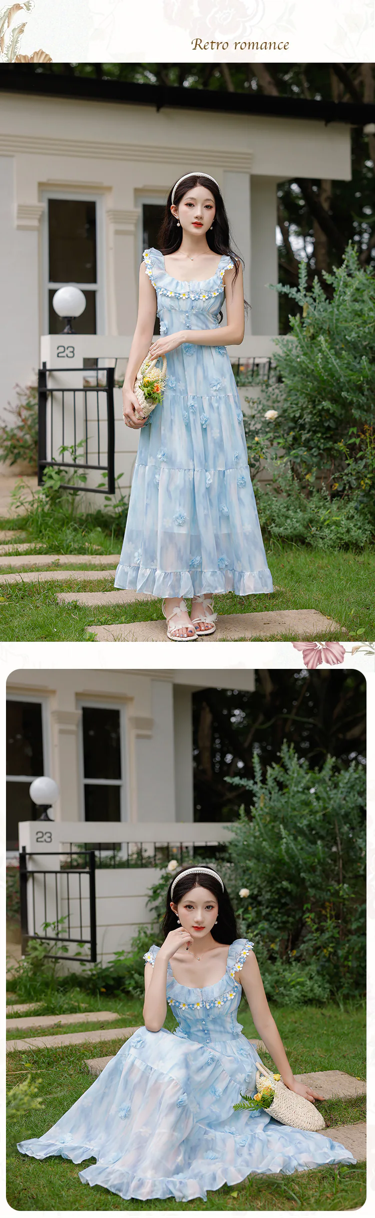 Sweet-Square-Neck-Floral-Embroidery-Blue-Chiffon-Summer-Casual-Dress12