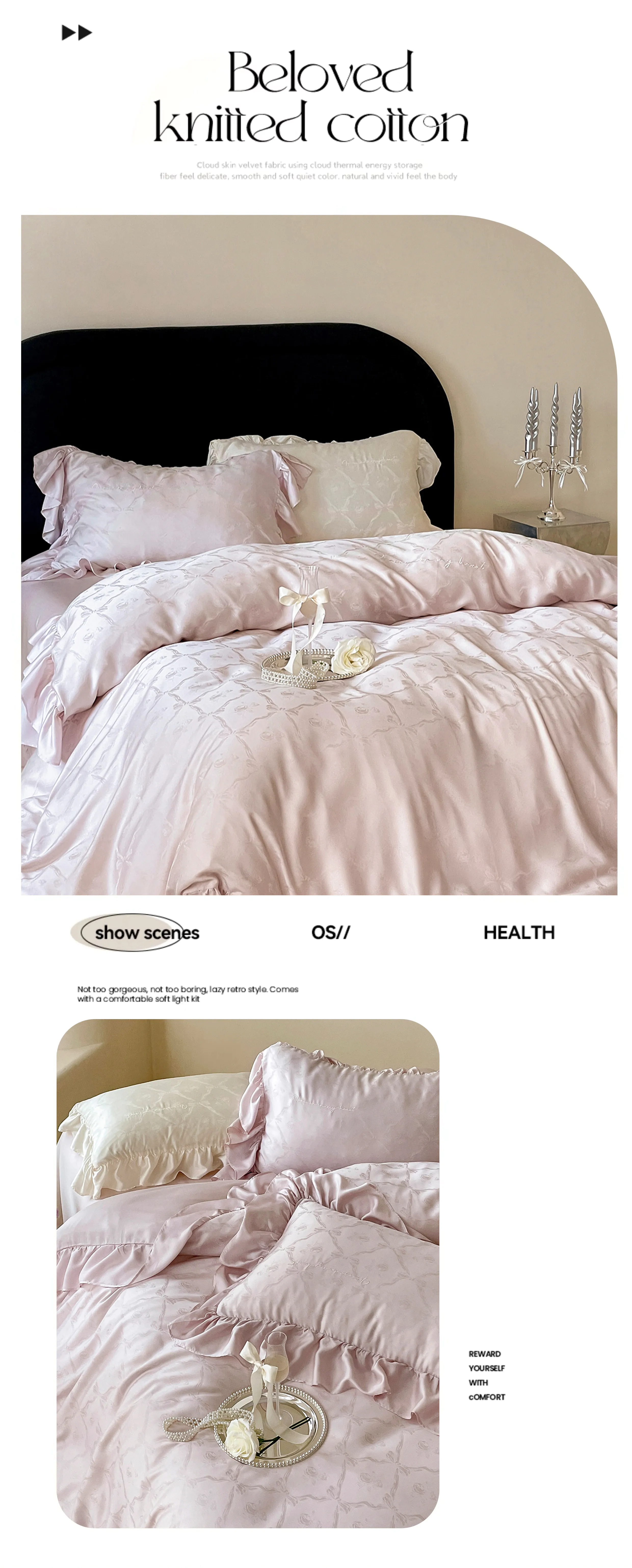 Ultra-Soft-100-Lenzing-Tencel-Jacquard-Floral-Ruffle-Edge-Bed-Sheet-Set09