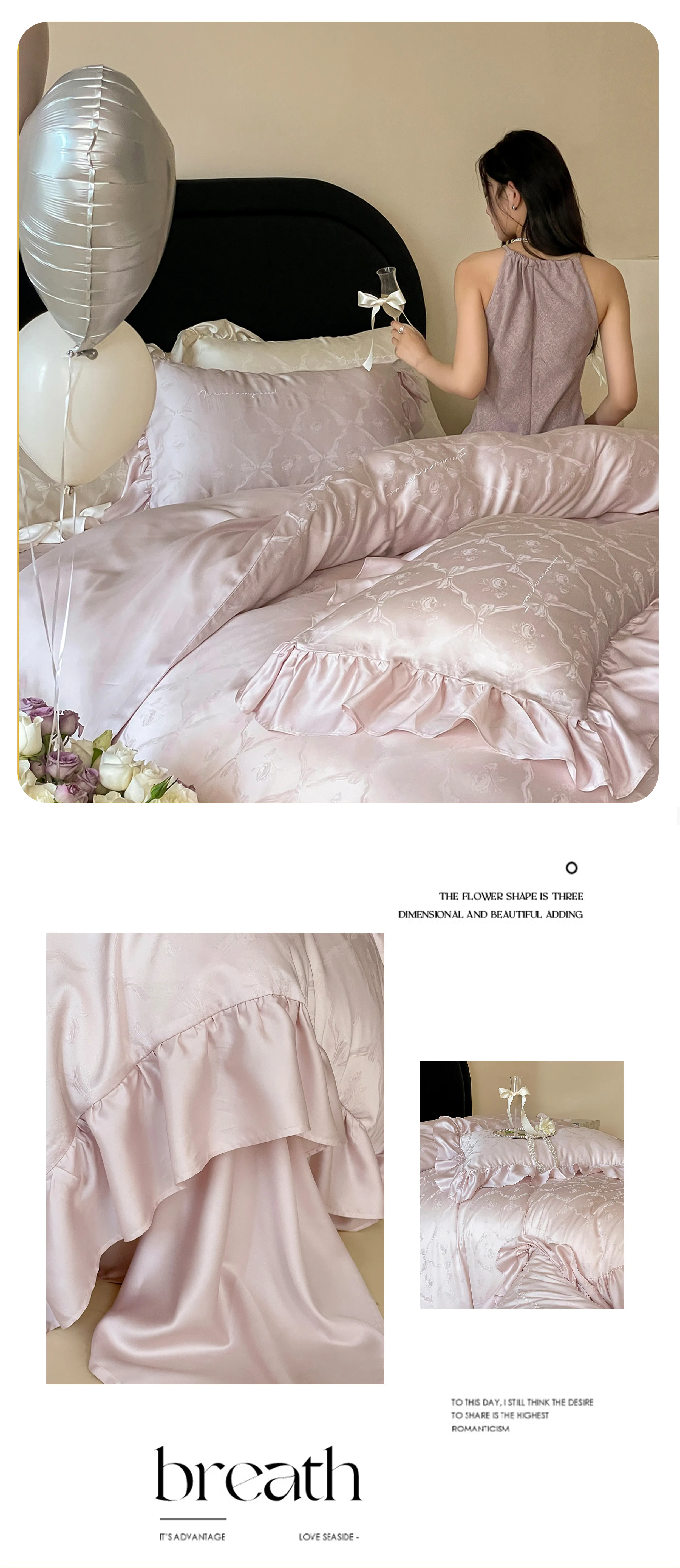 Ultra-Soft-100-Lenzing-Tencel-Jacquard-Floral-Ruffle-Edge-Bed-Sheet-Set12