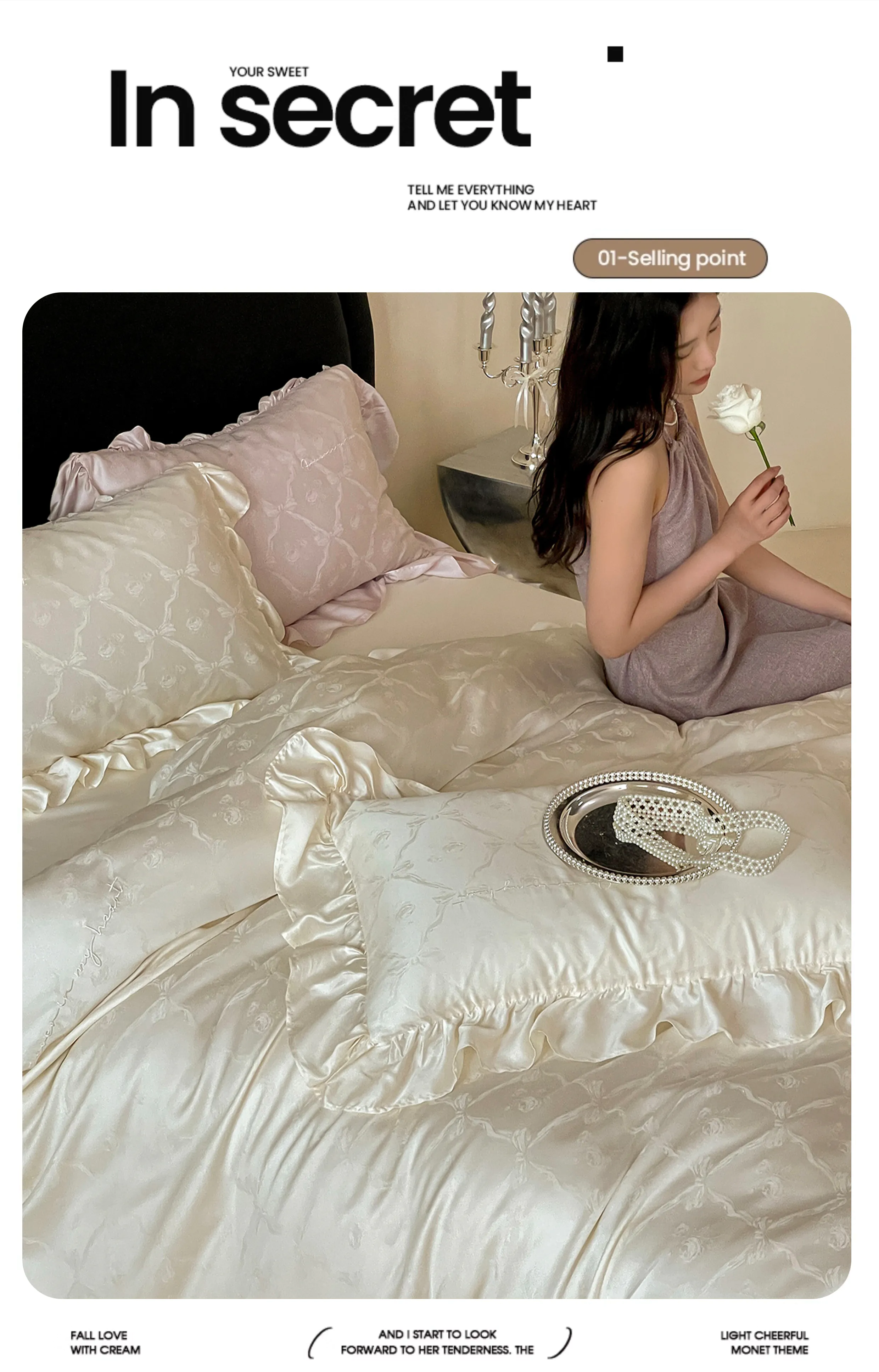 Ultra-Soft-100-Lenzing-Tencel-Jacquard-Floral-Ruffle-Edge-Bed-Sheet-Set16