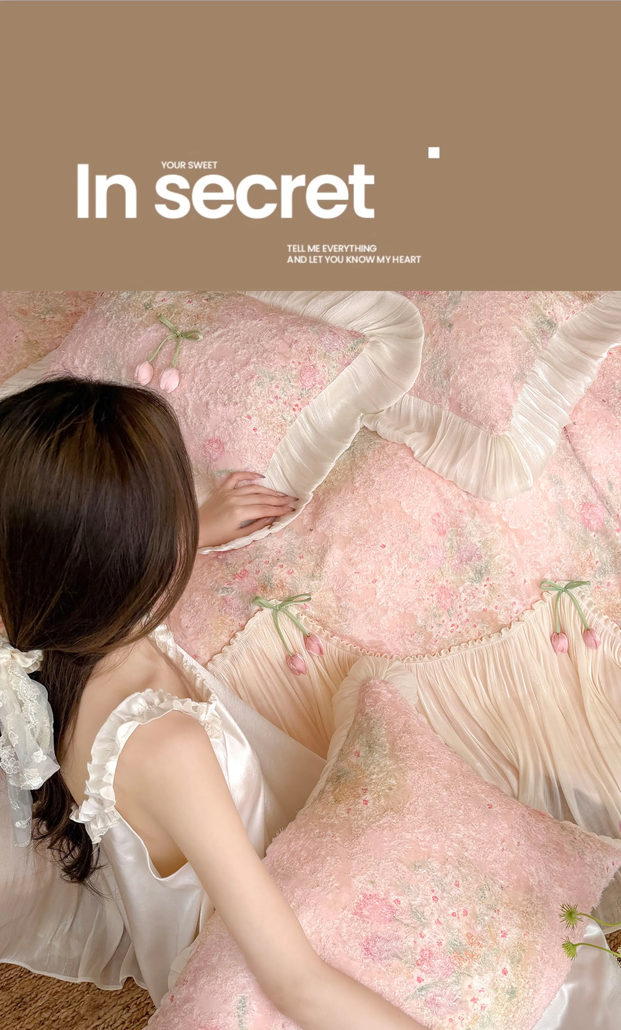 Vintage-100s-Cotton-Botanical-Floral-3D-Tulip-Ruffled-Edge-Bedding-Set16