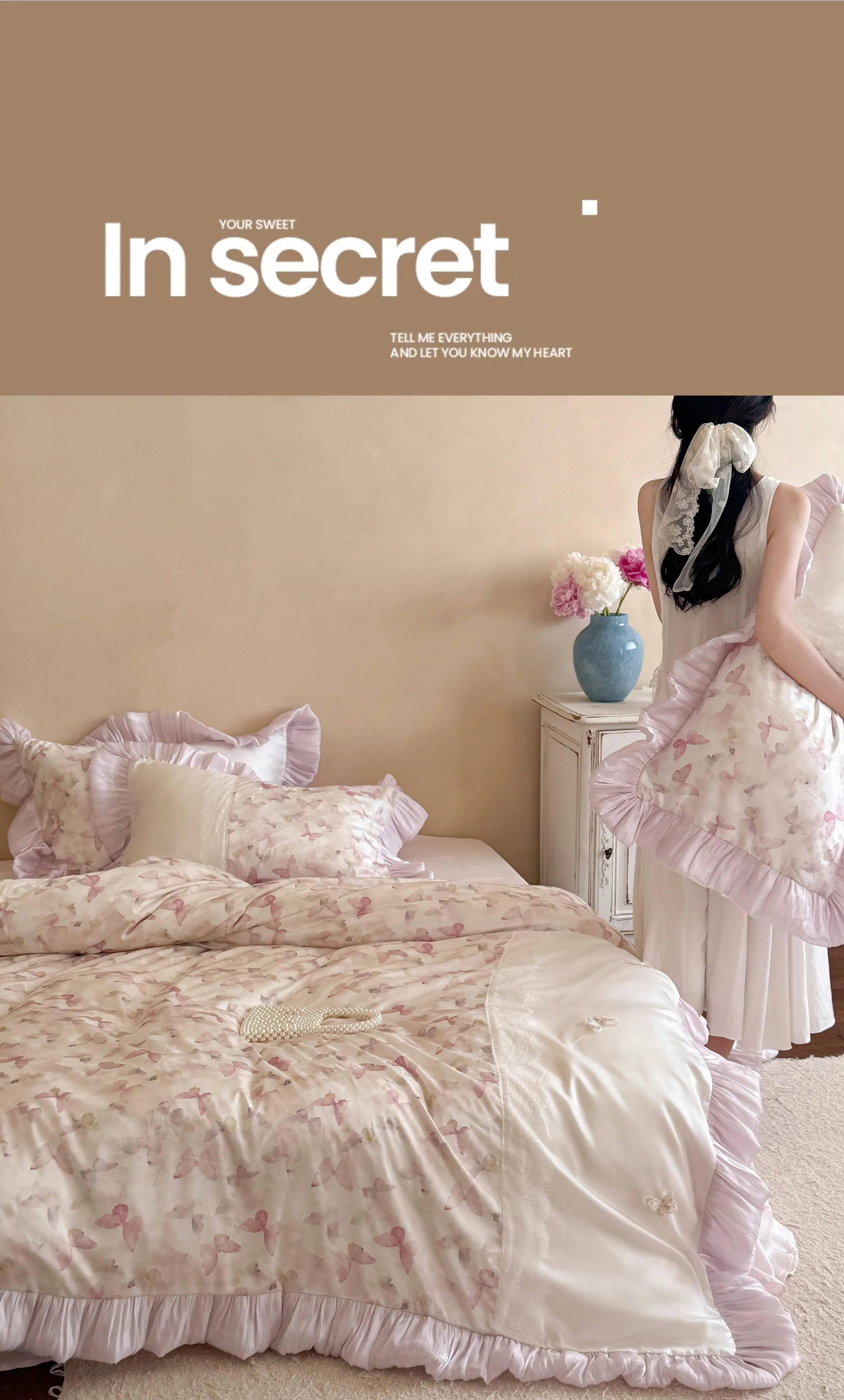 Vintage-Coquette-Butterfly-Print-Lace-Tencel-Duvet-Cover-4-Piece-Set11