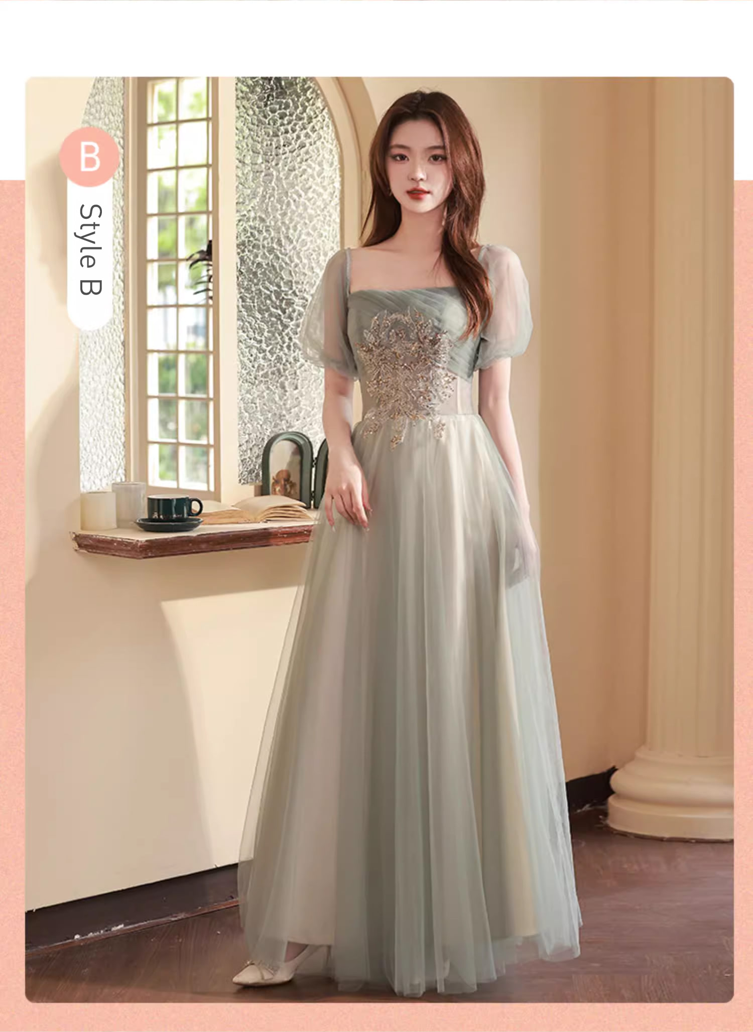 Women-A-Line-Green-Short-Sleeve-Plus-Size-Bridesmaid-Long-Dress17