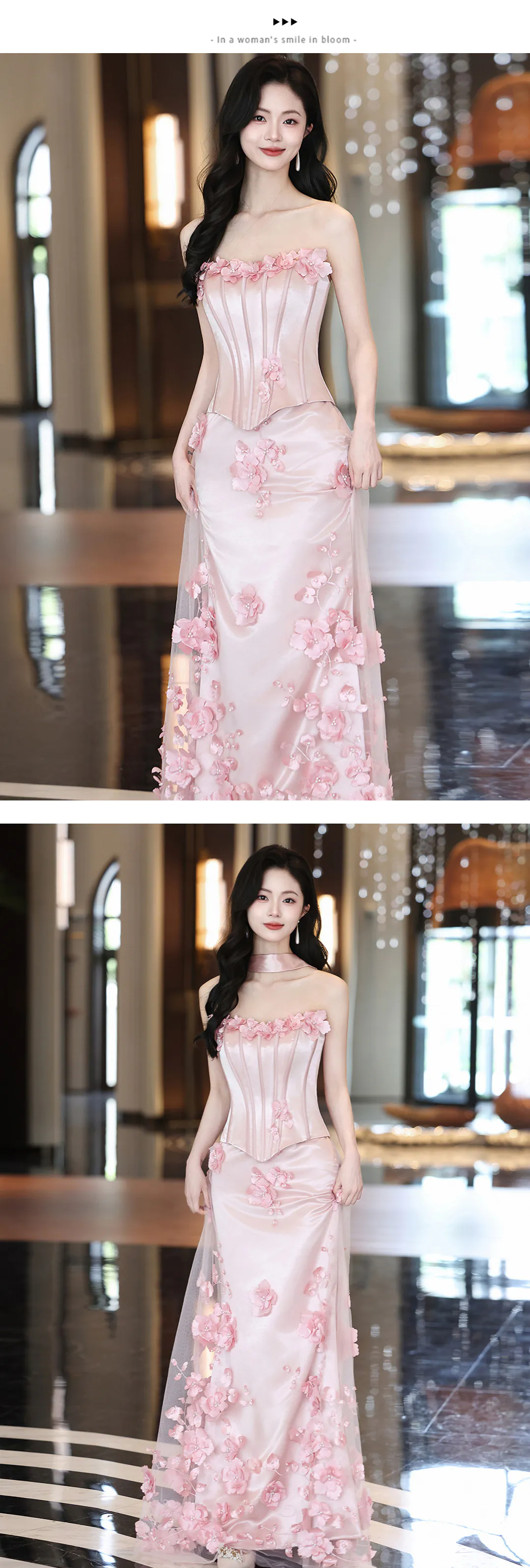 Blush-Pink-Princess-3D-Floral-Strapless-Corset-Evening-Gown-Prom-Dress13