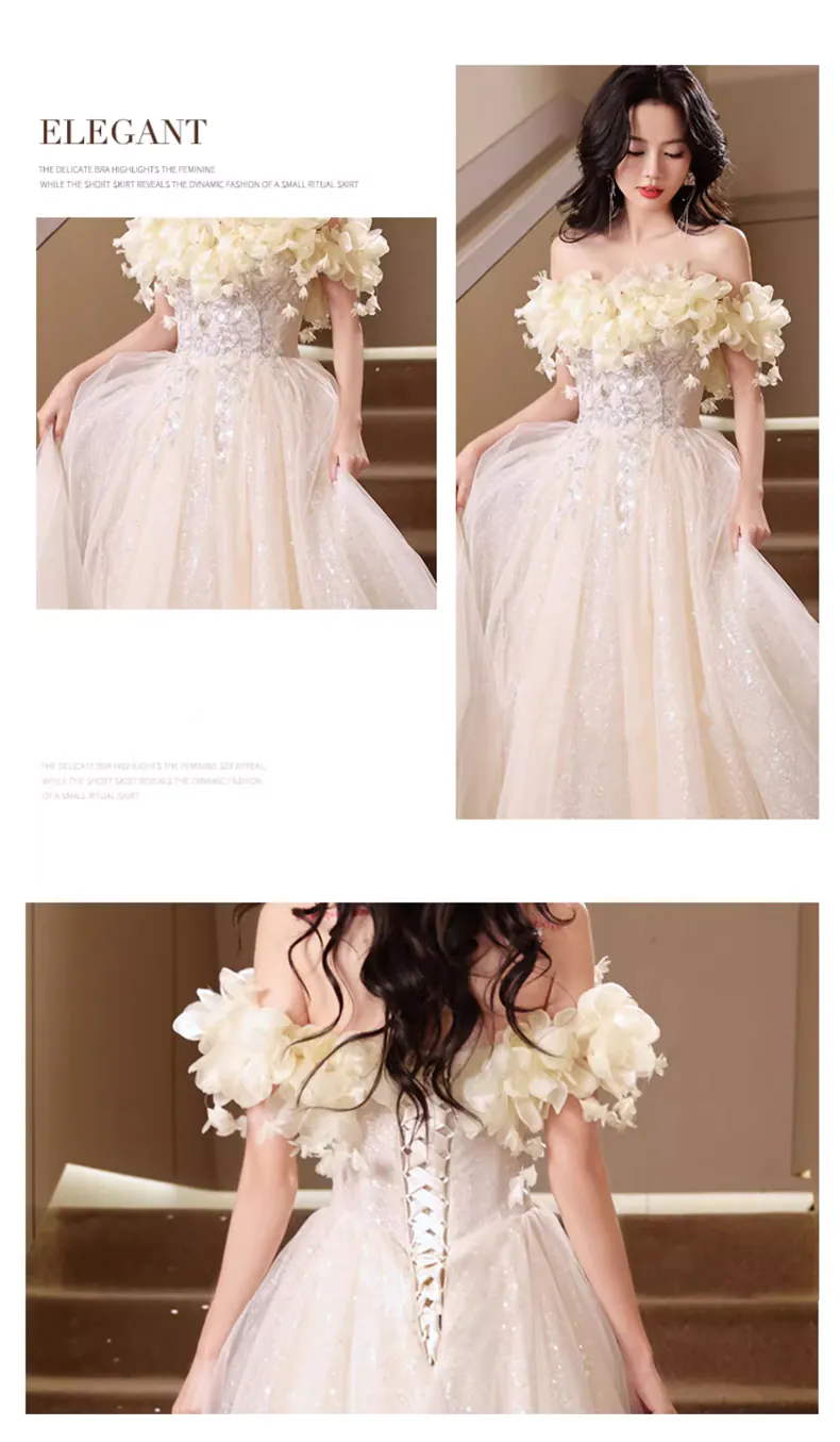 Romantic-A-Line-Off-the-Shoulder-Champagne-Prom-Party-Dress09