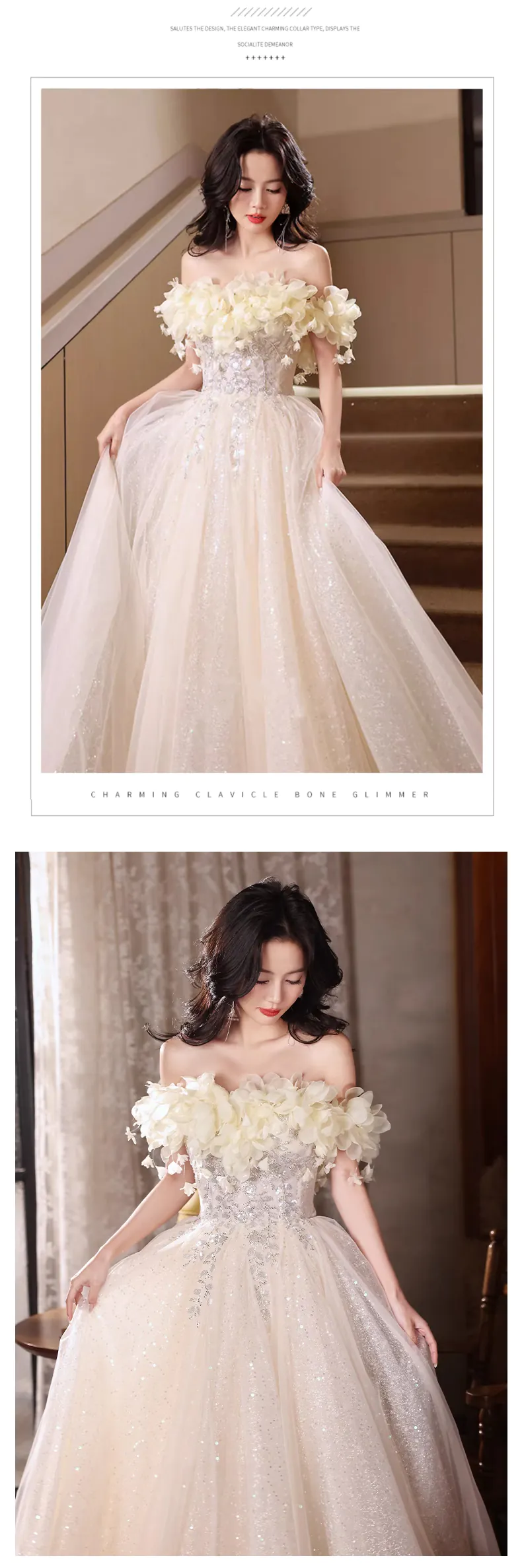 Romantic-A-Line-Off-the-Shoulder-Champagne-Prom-Party-Dress13